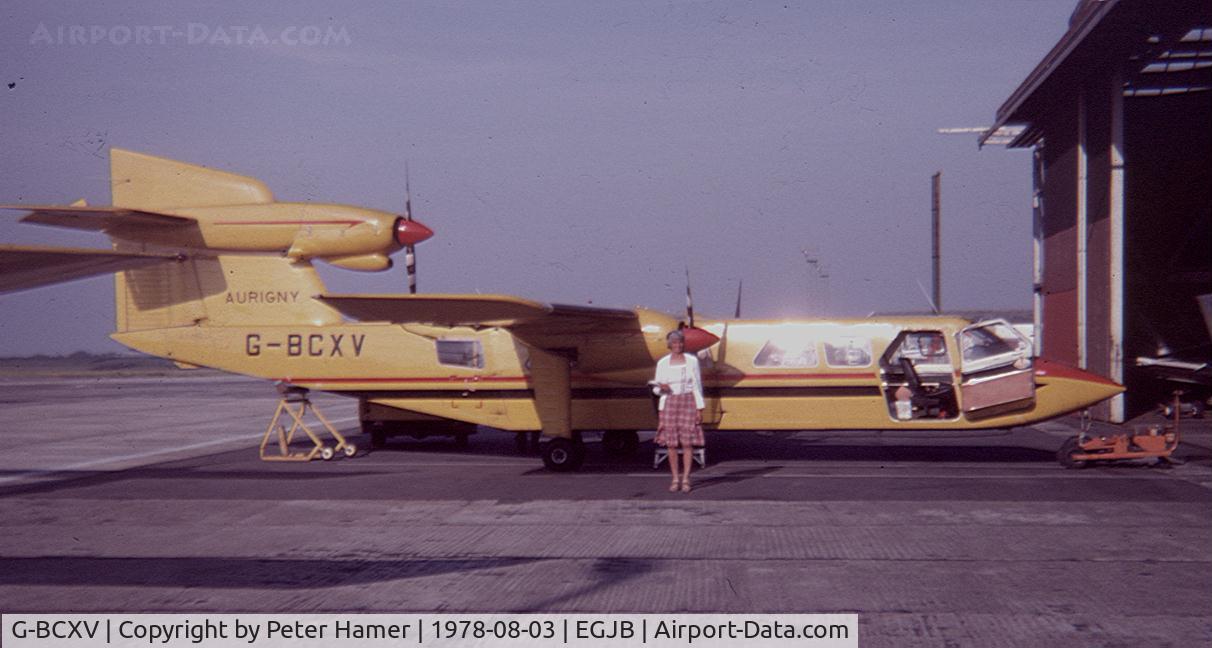 G-BCXV, 1975 Britten-Norman BN-2A Mk.III-2 Trislander C/N 1007, Guernsey