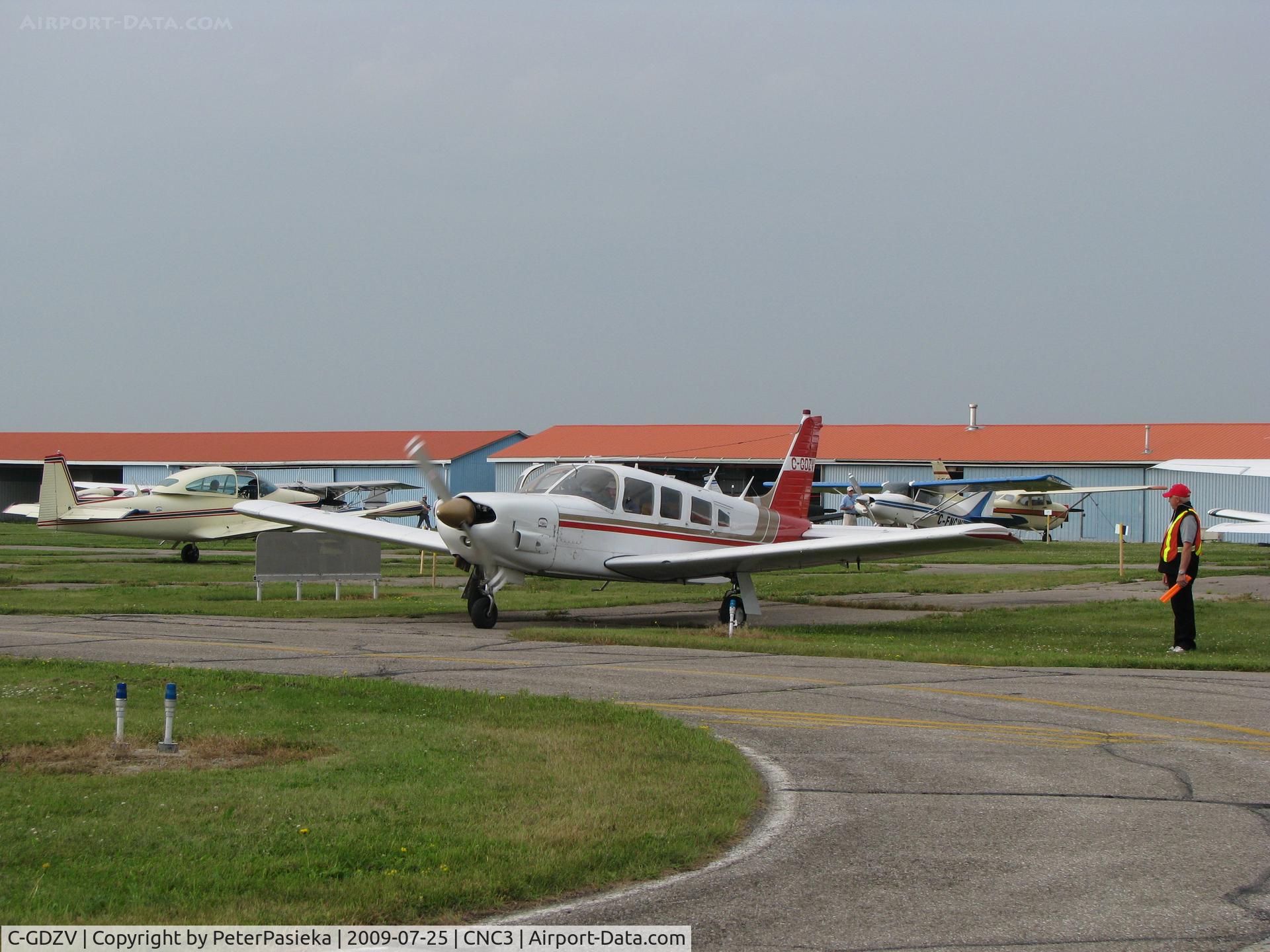 C-GDZV, 1976 Piper PA-32R-300 Cherokee Lance C/N 32R7680241, @ Brampton Airport