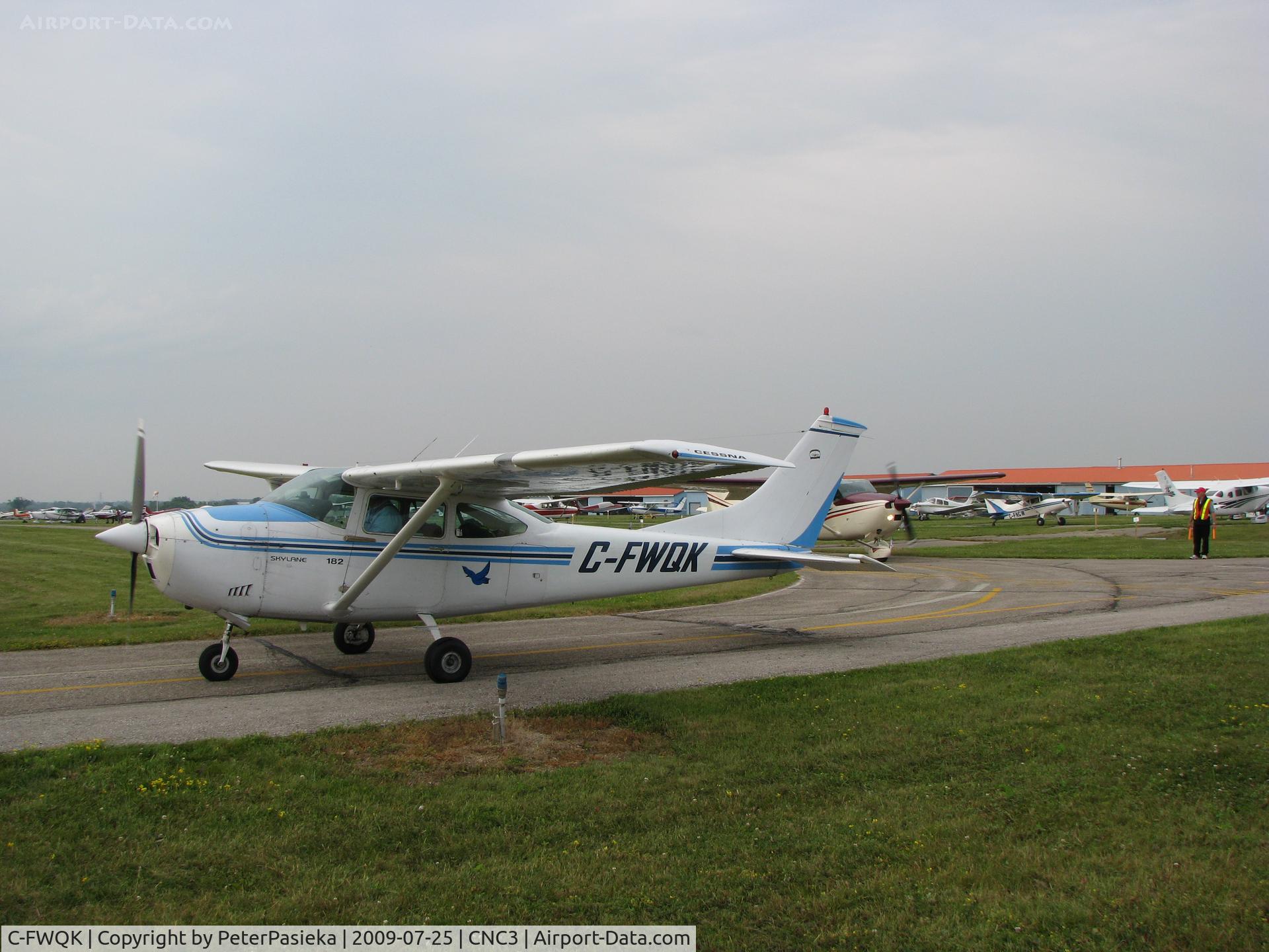 C-FWQK, 1971 Cessna 182N Skylane C/N 18260820, @ Brampton Airport