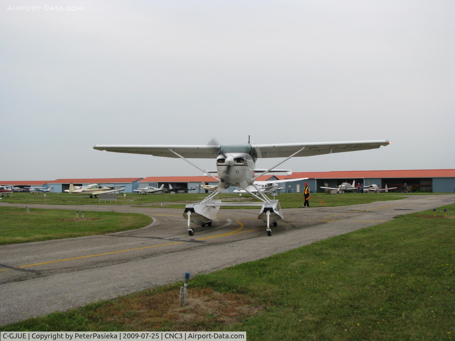 C-GJUE, Cessna TU206G Turbo Stationair C/N U20605652, @ Brampton Airport