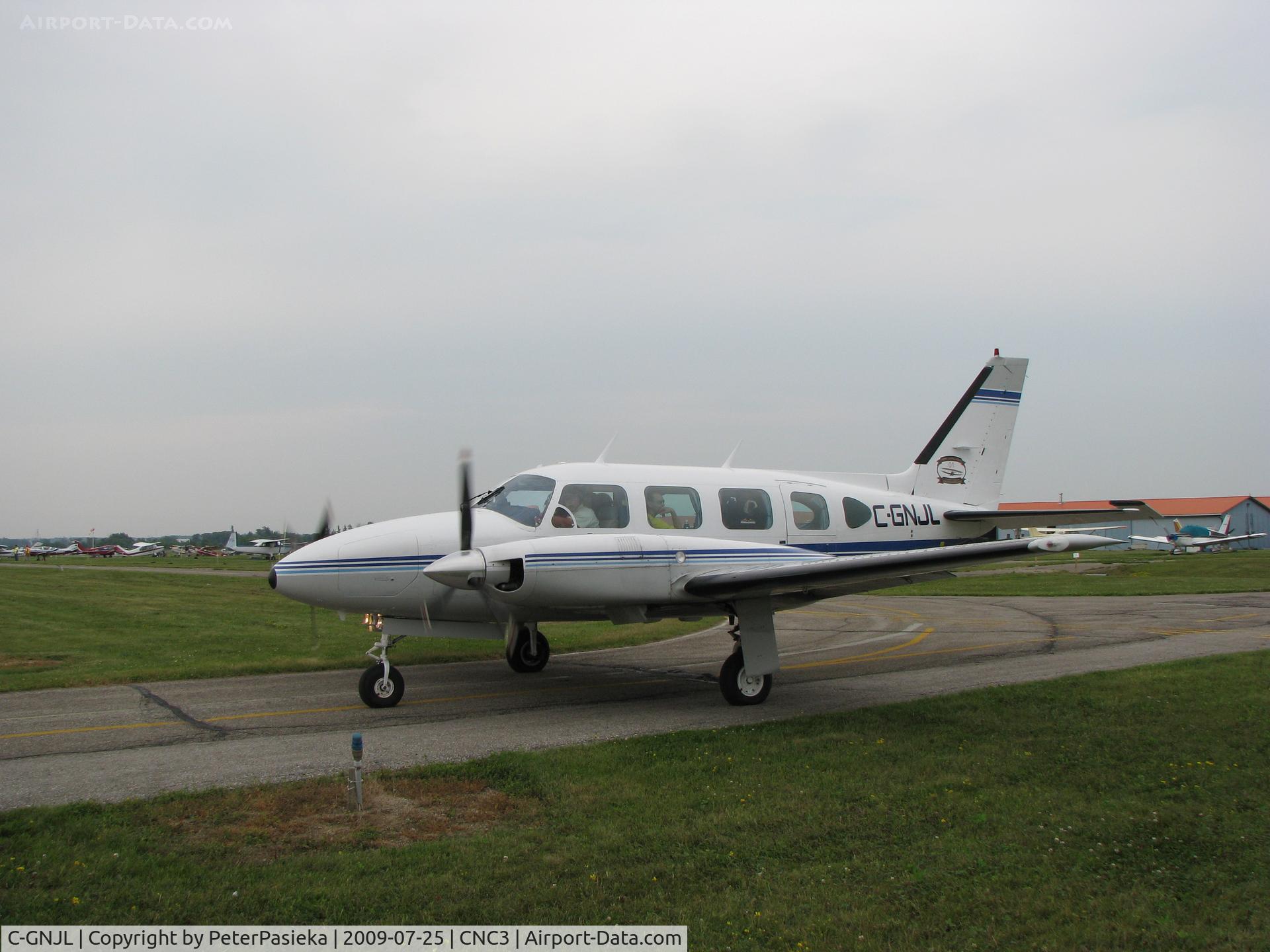 C-GNJL, 1971 Piper PA-31 C/N 31-741, @ Brampton Airport