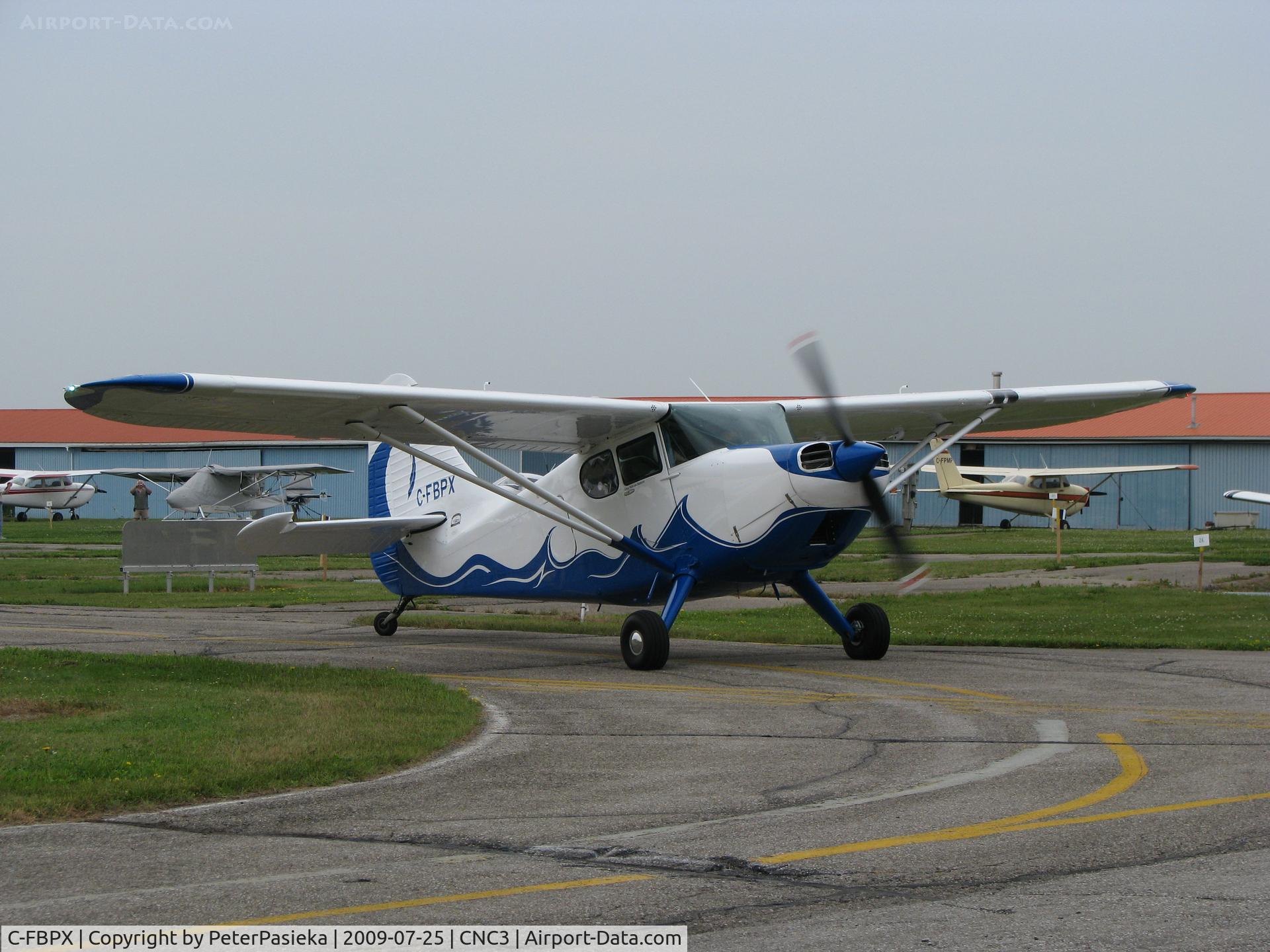 C-FBPX, 1949 Stinson 108-3 Voyager C/N 108-5067, @ Brampton Airport