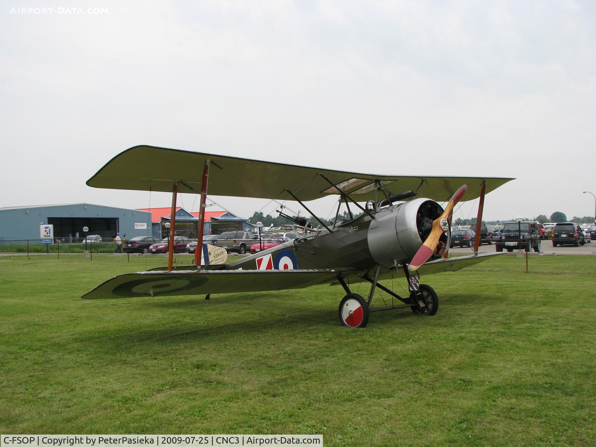 C-FSOP, 2003 Sopwith 1½ Strutter Replica C/N A 1924, The Great War Flying Museum