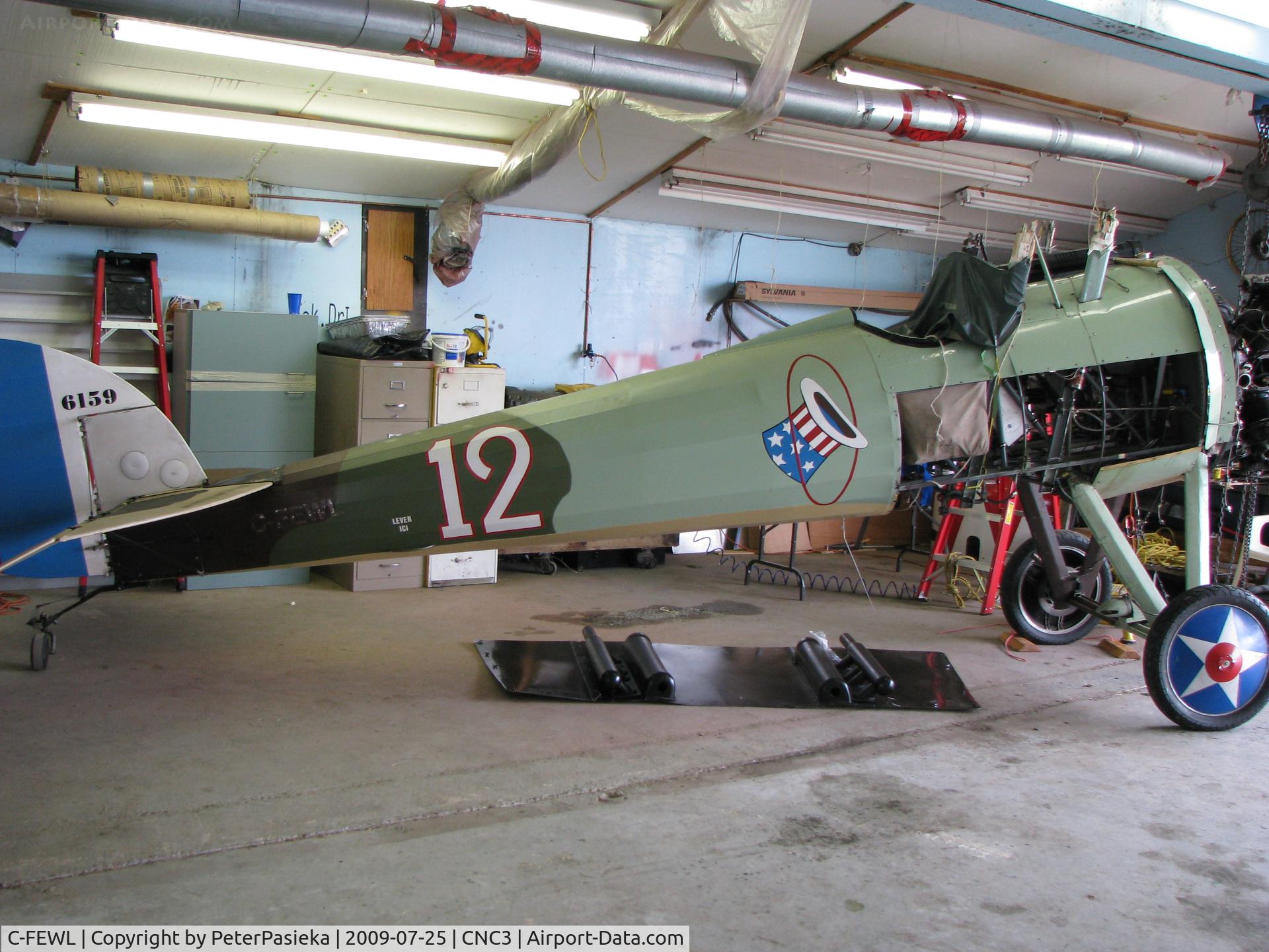 C-FEWL, 1995 Nieuport 28 C.1 Replica C/N 1918, The Great War Museum