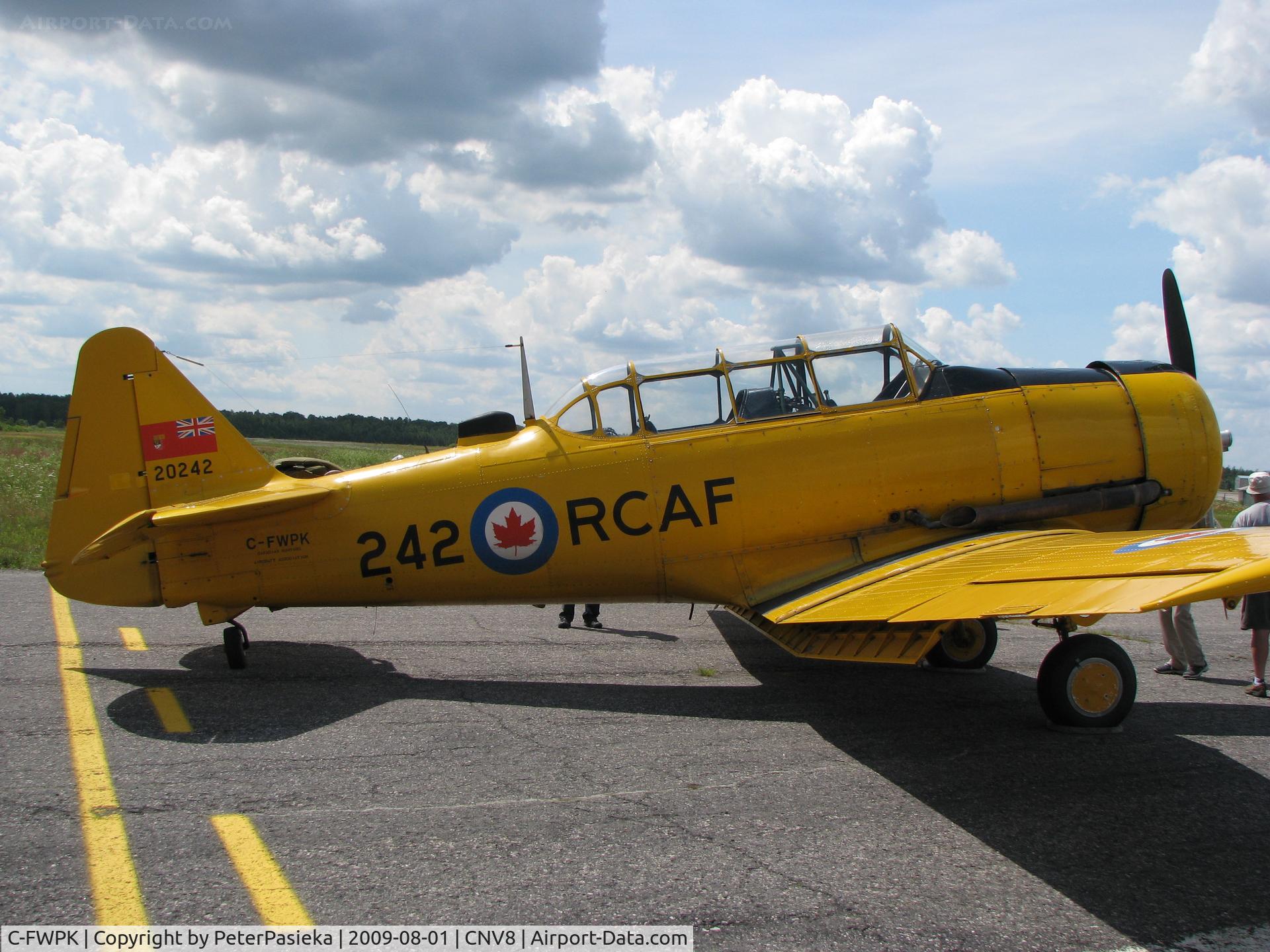 C-FWPK, 1952 Canadian Car & Foundry T-6 Harvard Mk.4 C/N CCF4-33, Edenvale Fly-in