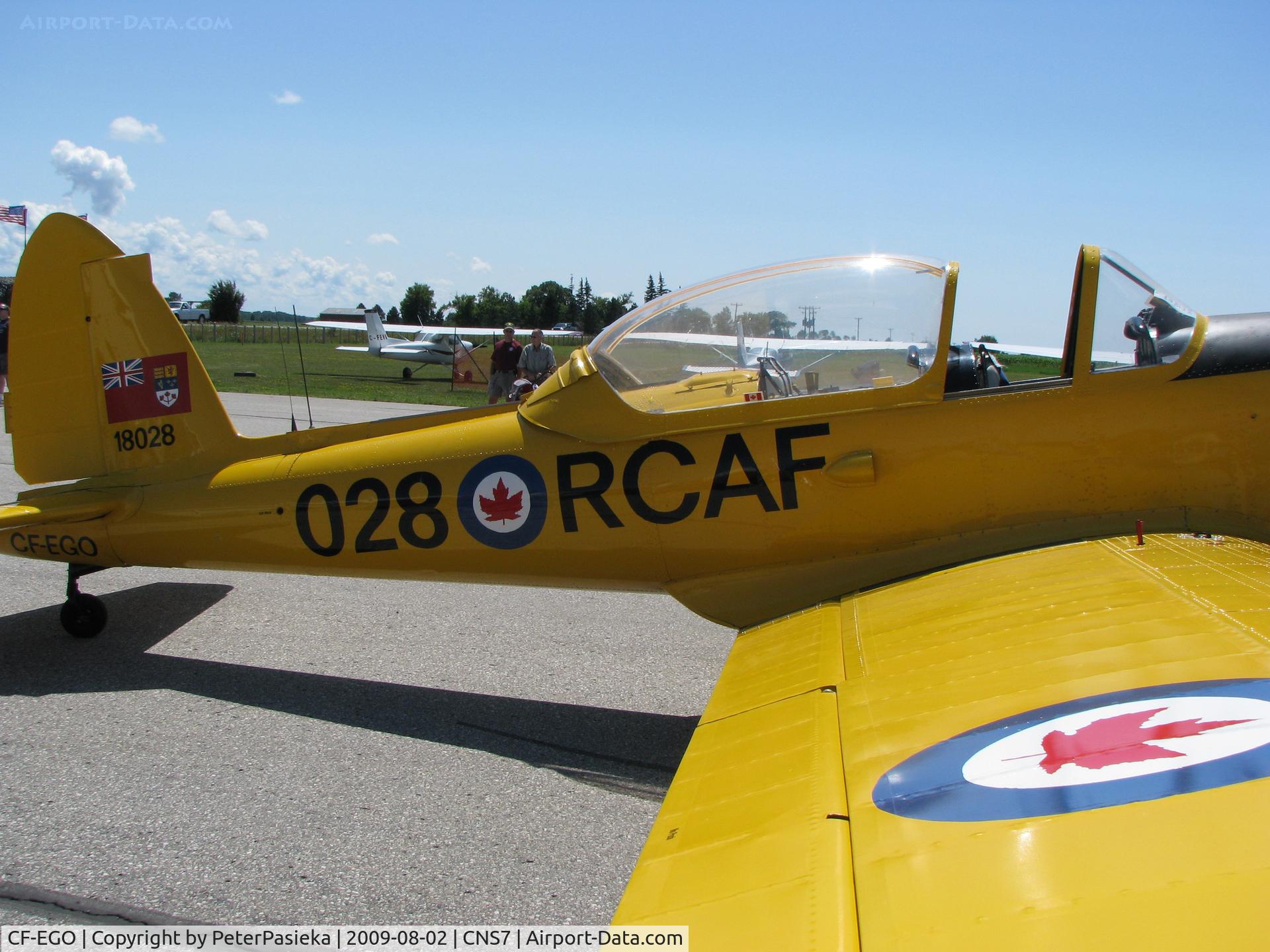 CF-EGO, 1956 De Havilland Canada DHC-1B-2-S5 Chipmunk Mk2 C/N 166-204, Kincardine Fly-in