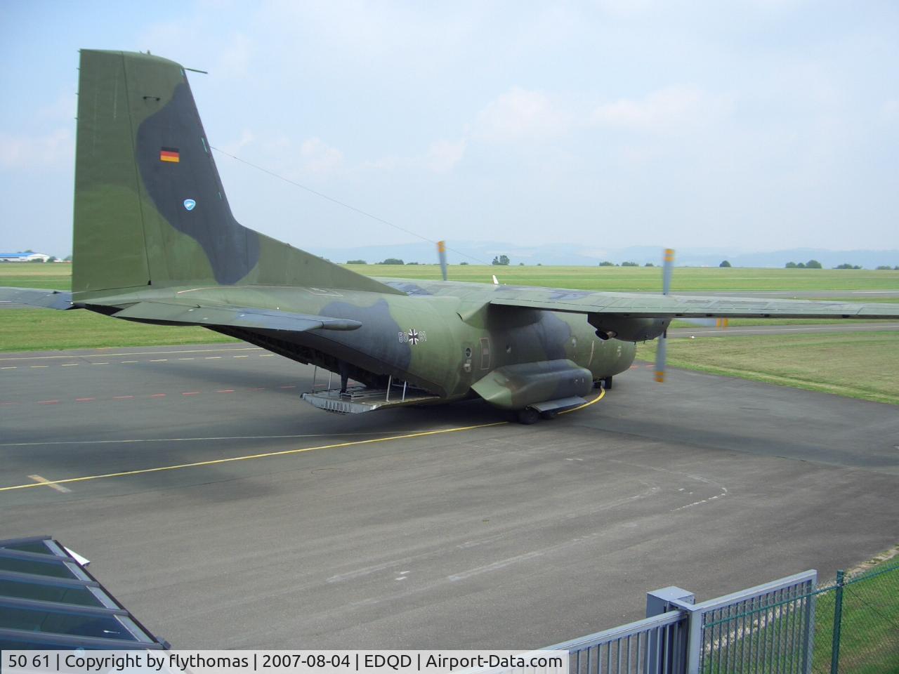 50 61, Transall C-160D C/N D83, Transall Bayreuth