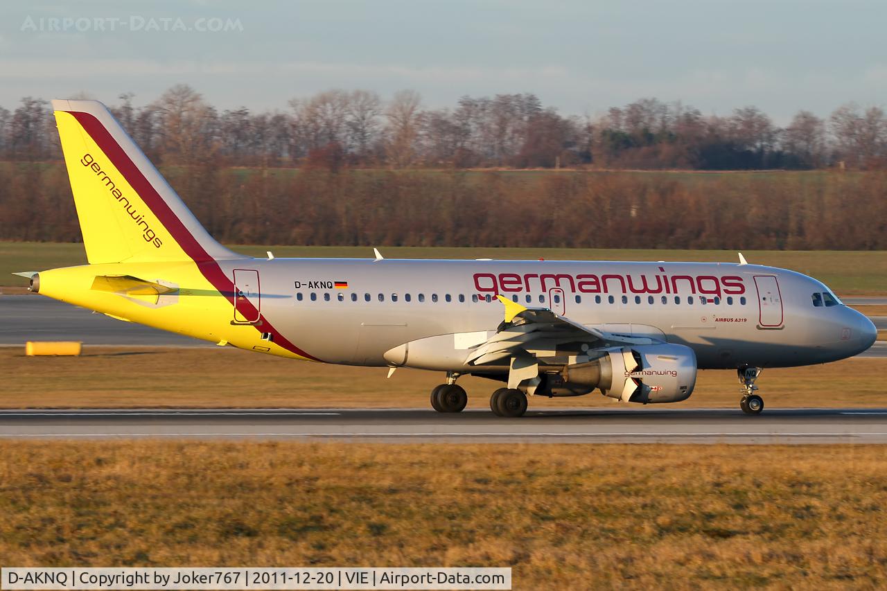 D-AKNQ, 2000 Airbus A319-112 C/N 1170, Germanwings