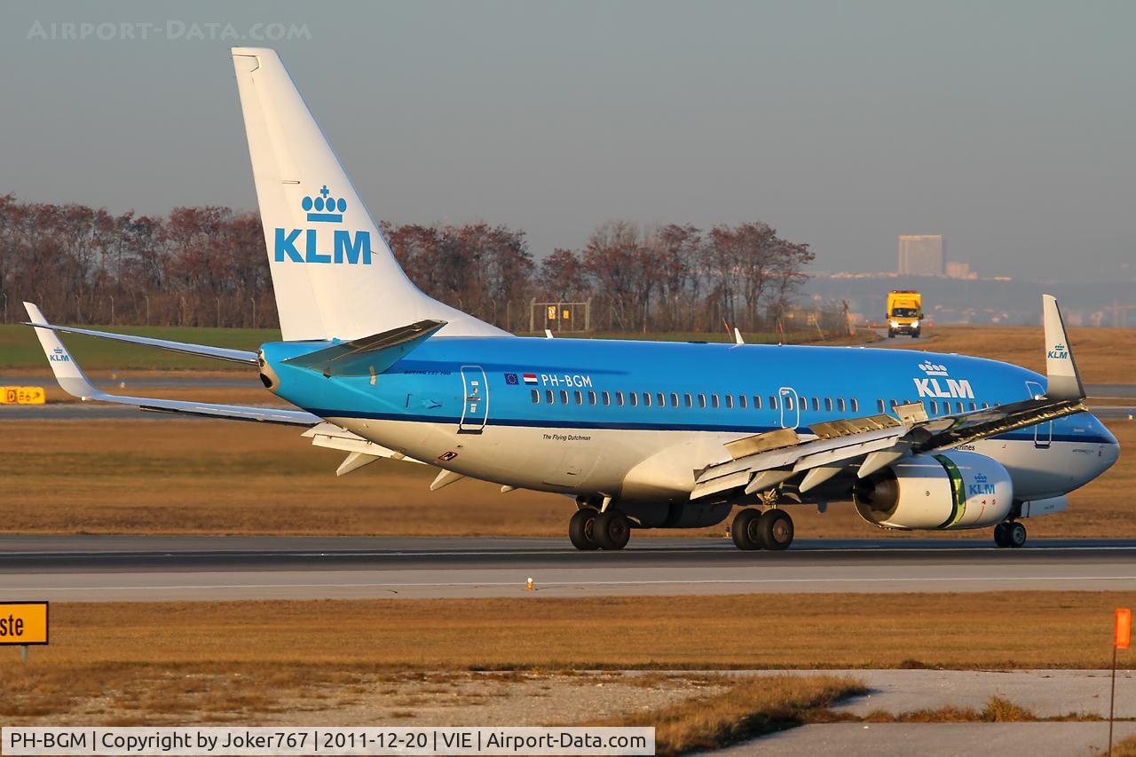 PH-BGM, 2011 Boeing 737-7K2 C/N 39255, KLM - Royal Dutch Airlines