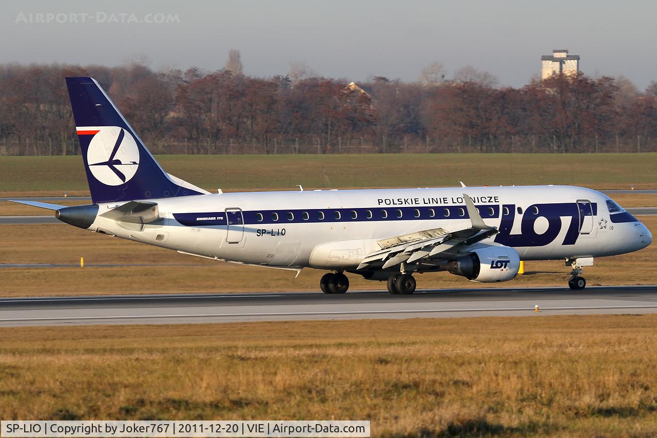 SP-LIO, 2010 Embraer 175LR (ERJ-170-200LR) C/N 17000321, LOT Polish Airlines