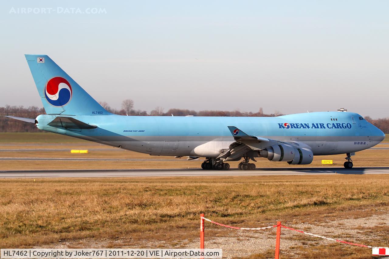 HL7462, 1997 Boeing 747-4B5F/SCD C/N 26406, Korean Air Cargo