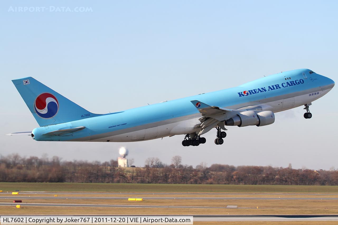 HL7602, 2005 Boeing 747-4B5F/SCD C/N 34301, Korean Air Cargo