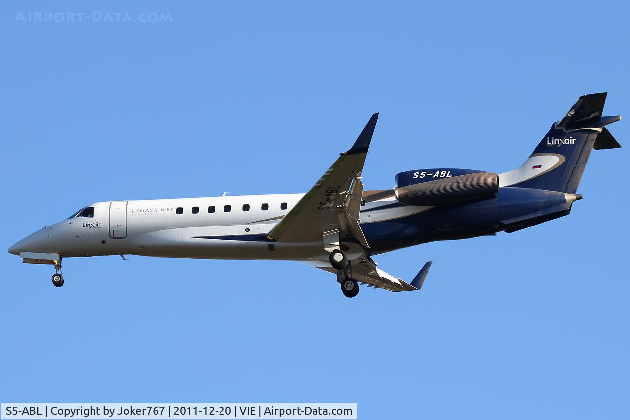 S5-ABL, 2007 Embraer EMB-135BJ Legacy C/N 14501008, Linxair