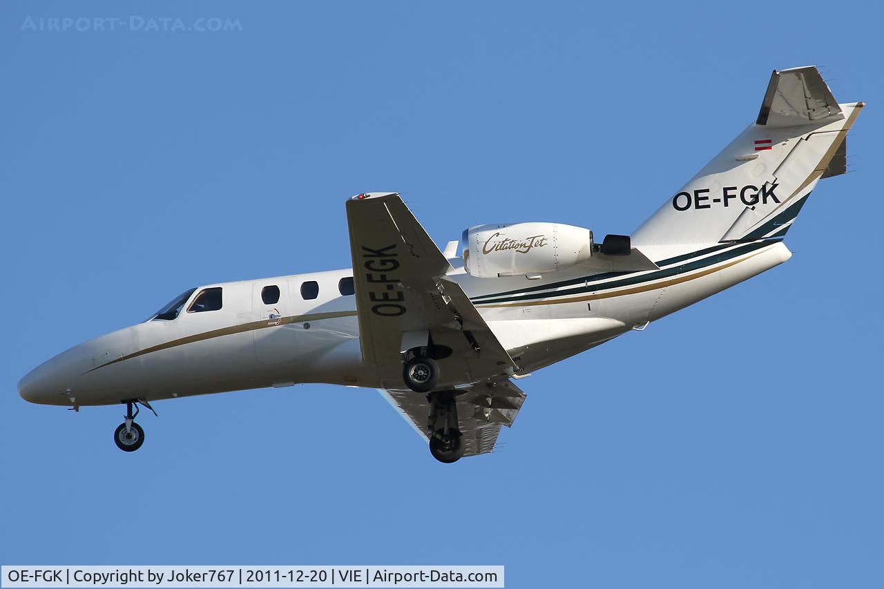 OE-FGK, 1999 Cessna 525 Citationjet C/N 525-0331, Salzburg Jet Aviation
