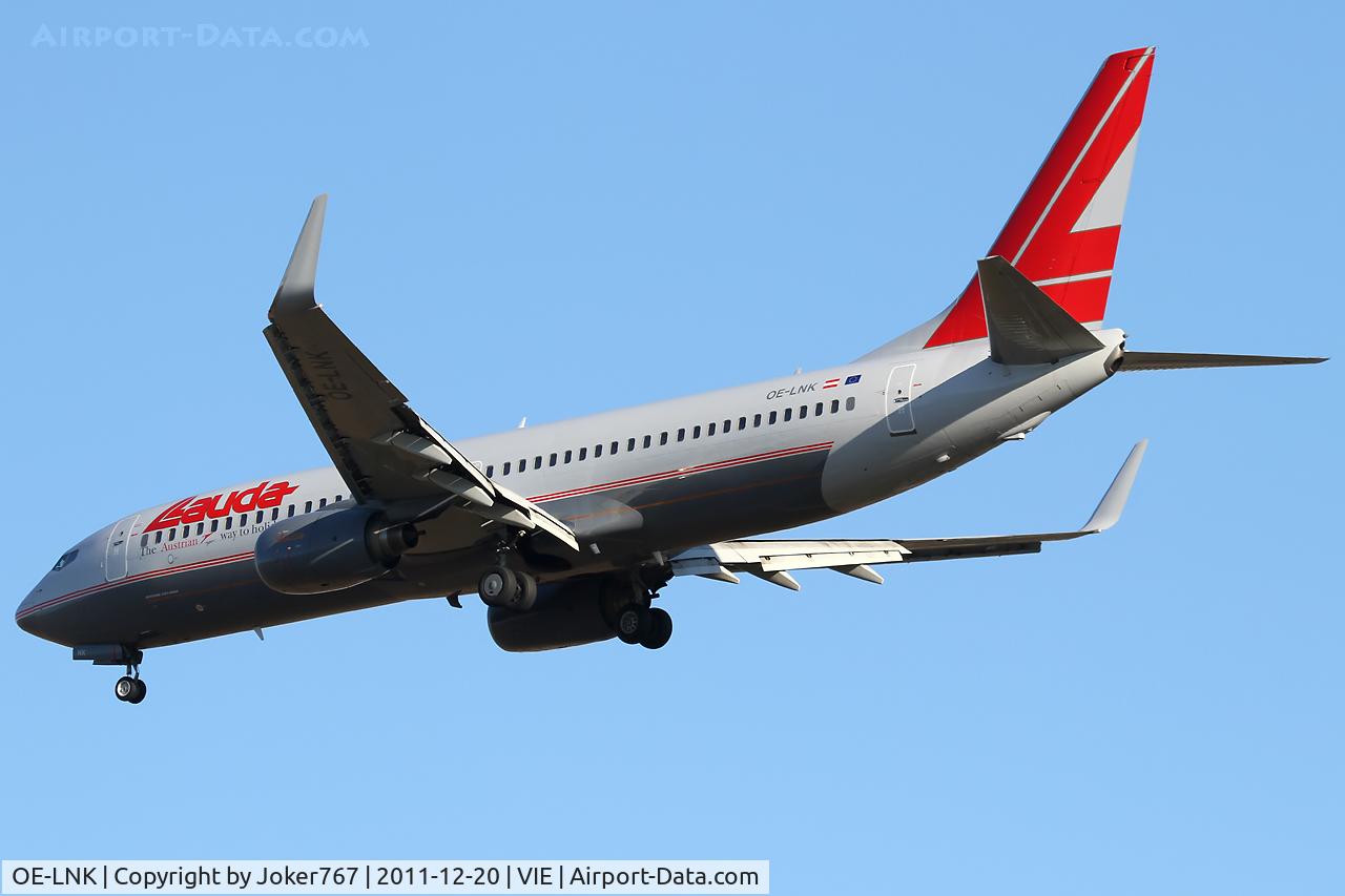 OE-LNK, 1999 Boeing 737-8Z9 C/N 28178, Lauda Air