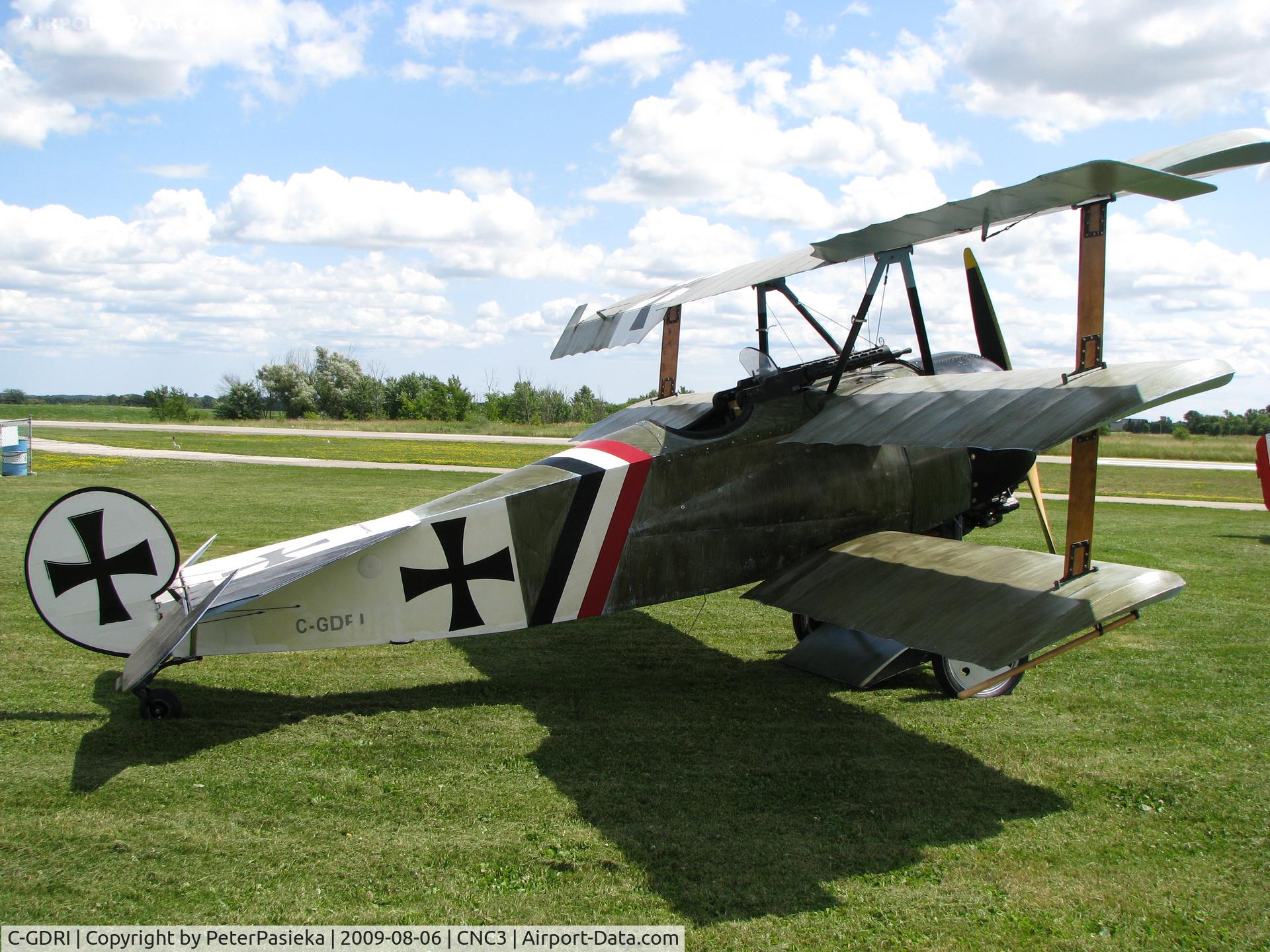 C-GDRI, 1995 Fokker Dr.1 Triplane Replica C/N AM-1, The Great War Flying Museum