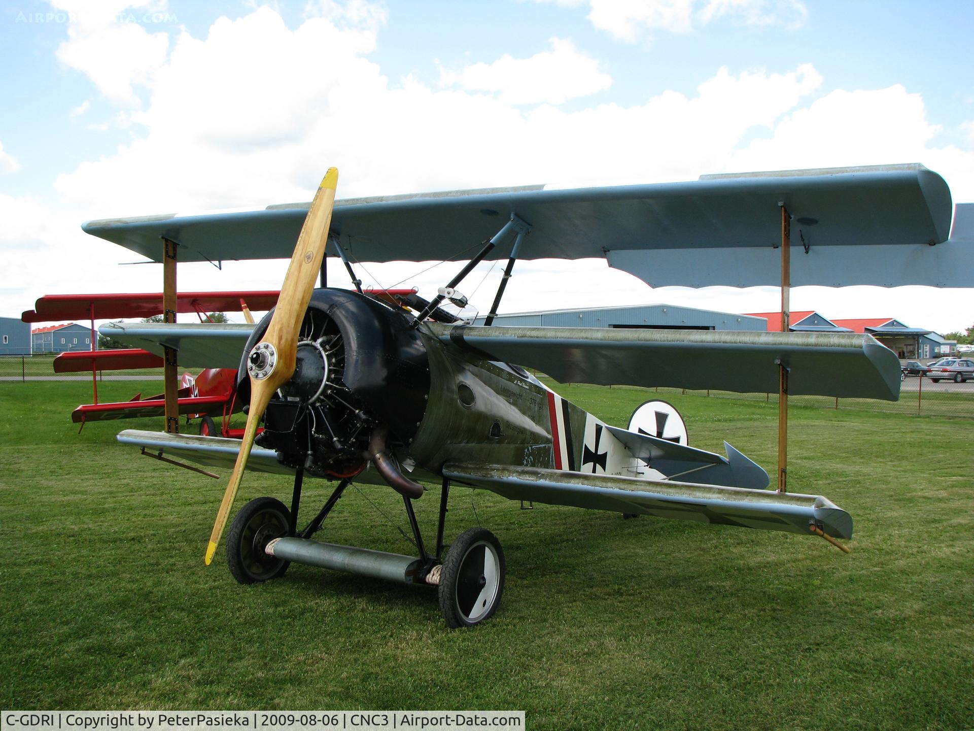 C-GDRI, 1995 Fokker Dr.1 Triplane Replica C/N AM-1, The Great War Flying Museum