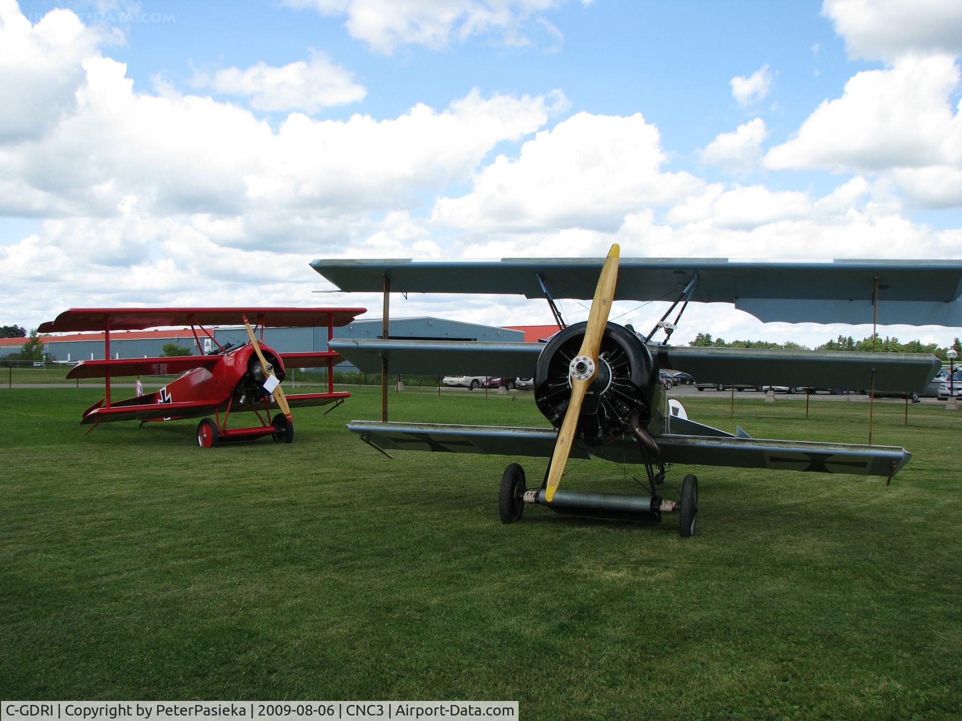 C-GDRI, 1995 Fokker Dr.1 Triplane Replica C/N AM-1, The Great War Flying Museum
