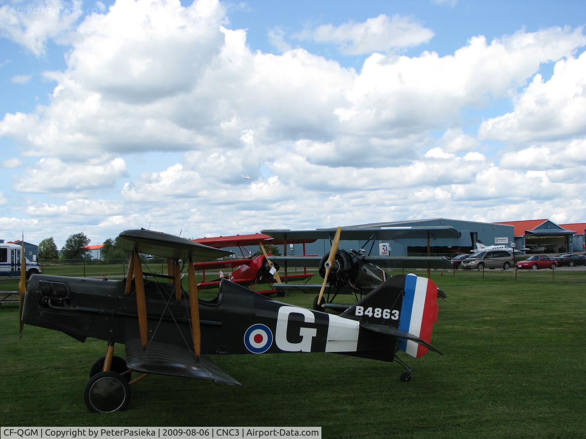 CF-QGM, 1970 Royal Aircraft Factory SE-5A Replica C/N G70 003, The Great War Flying Museum