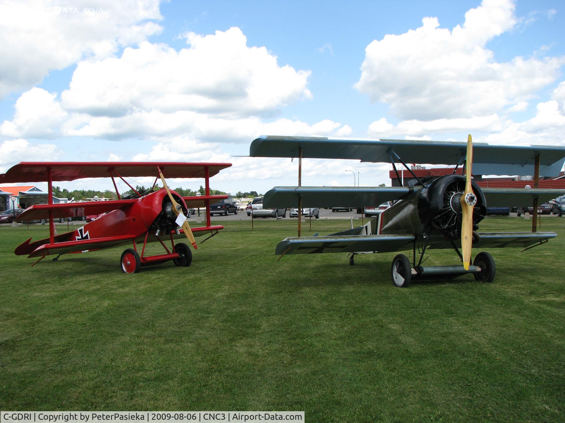 C-GDRI, 1995 Fokker Dr.1 Triplane Replica C/N AM-1, The Great War Flying Museum
