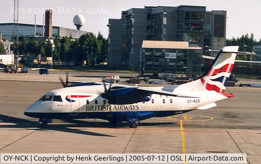 OY-NCK, 1995 Dornier 328-100 C/N 3061, British Airways. Flts operated by Sun Air