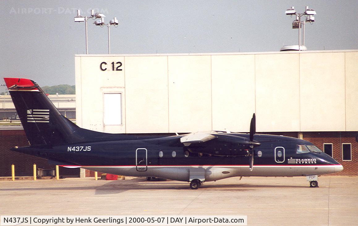 N437JS, 1995 Dornier 328-100 C/N 3055, US Airways Express (PSA Airlines)