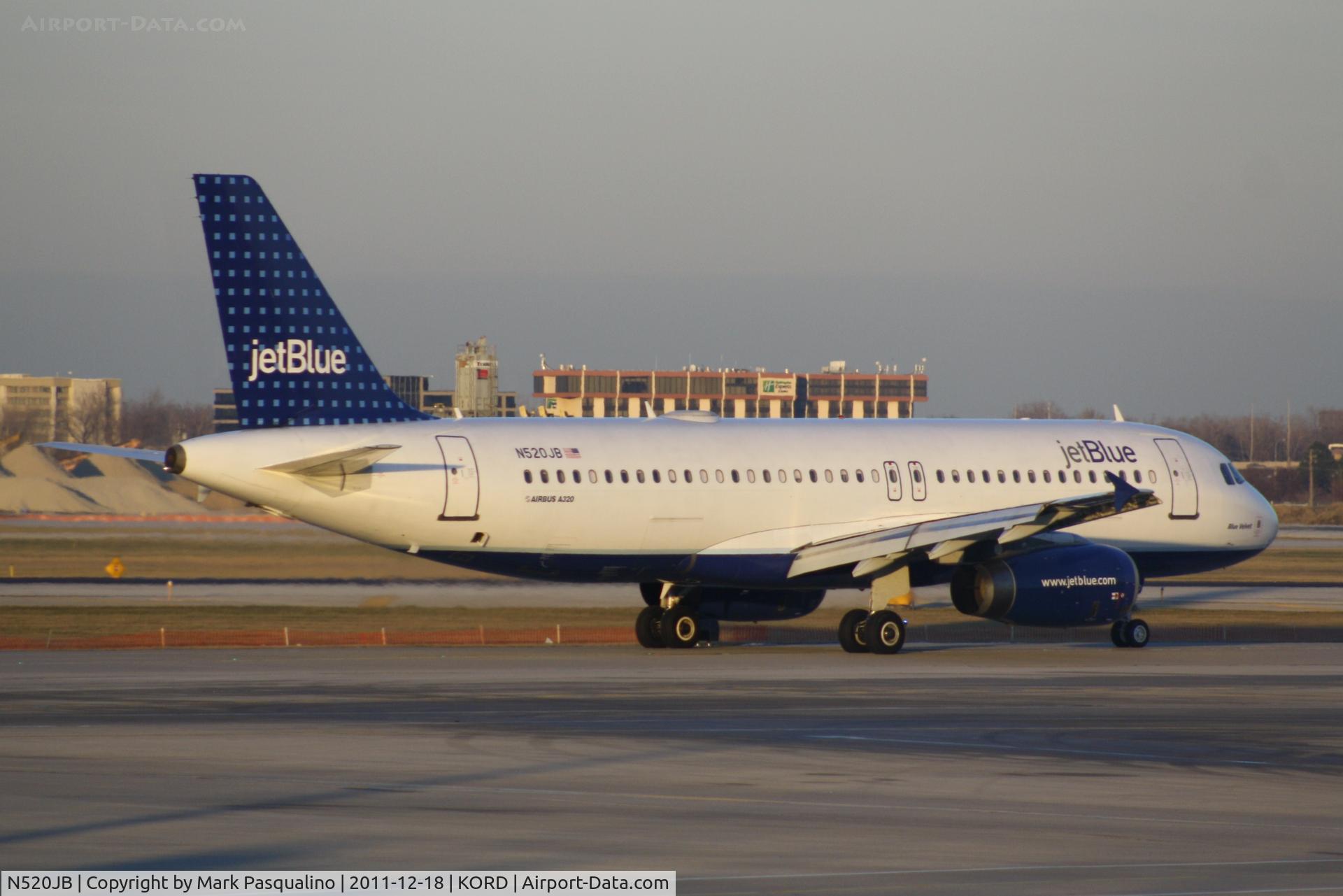 N520JB, 2001 Airbus A320-232 C/N 1446, Airbus A320