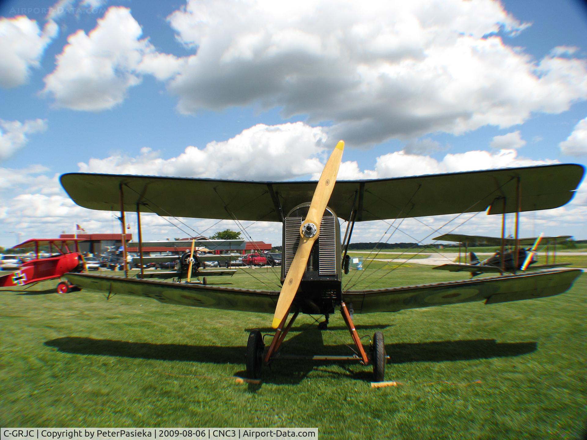C-GRJC, 1991 Royal Aircraft Factory SE-5A Replica C/N C1904, The Great War Flying Museum