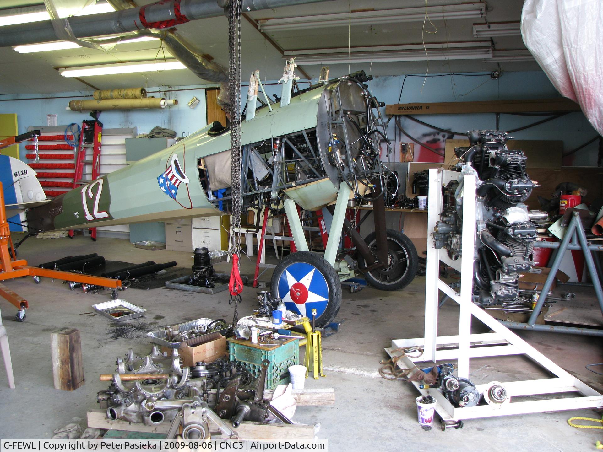 C-FEWL, 1995 Nieuport 28 C.1 Replica C/N 1918, The Great War Flying Museum