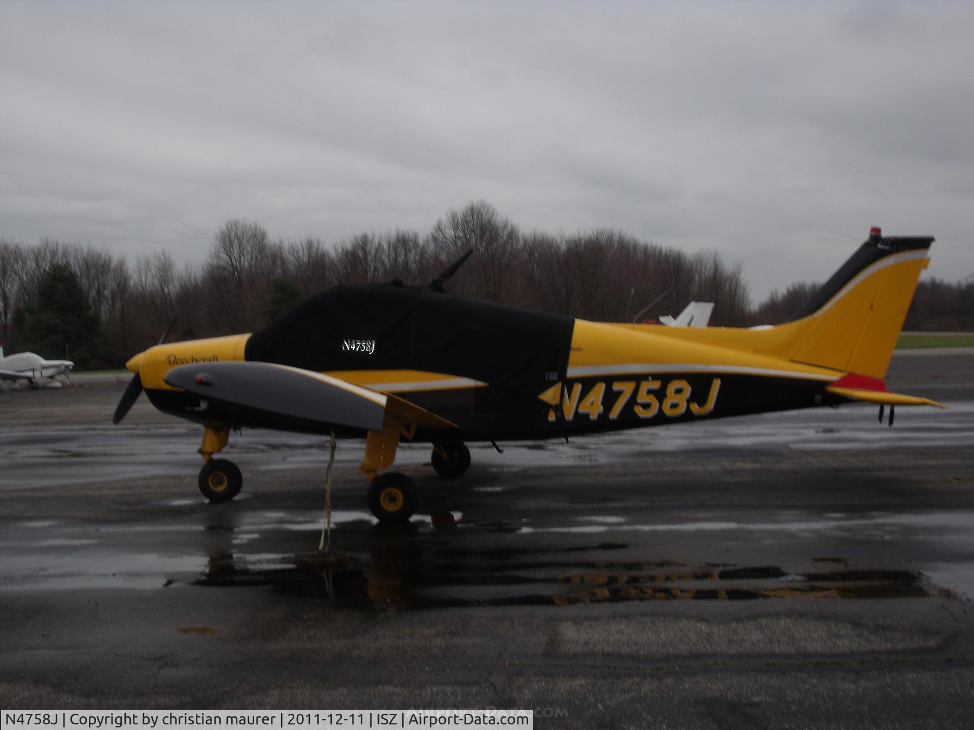 N4758J, 1967 Beech A23-24 Musketeer Super III C/N MA-186, a23