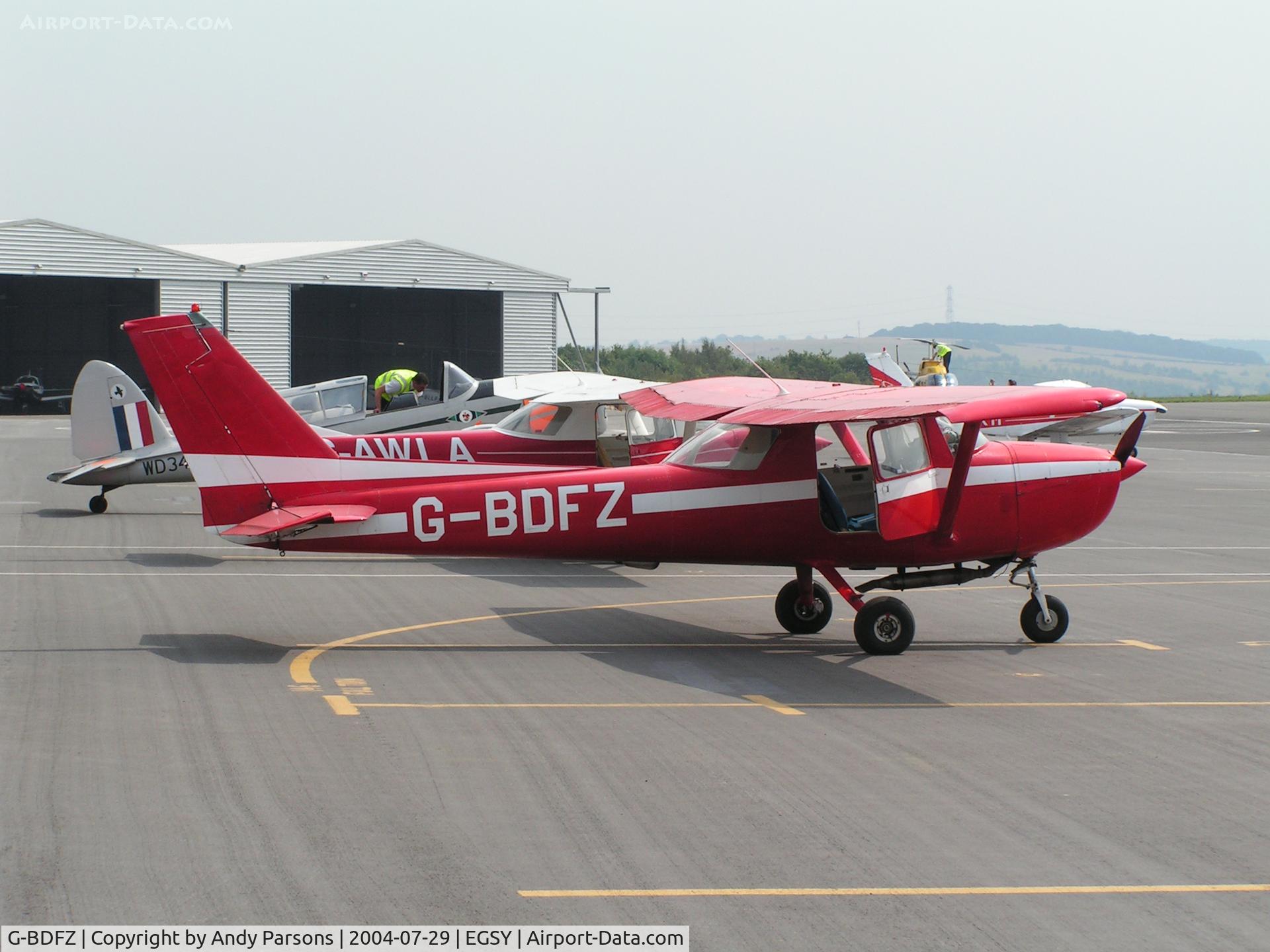 G-BDFZ, 1975 Reims F150M C/N 1184, Taken at Sheffield July 2004