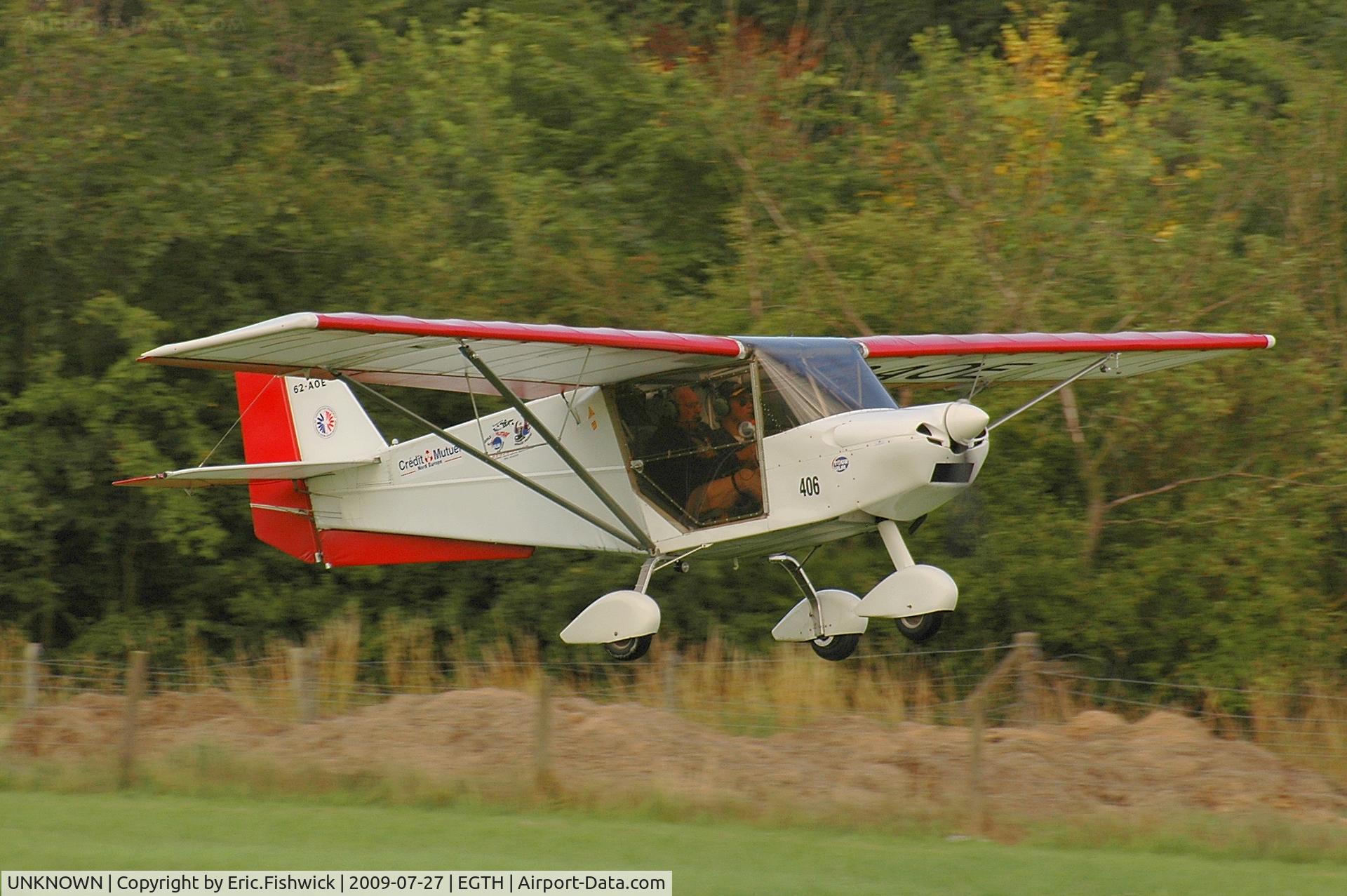 UNKNOWN, Ultralights various C/N Unknown, 62-AOE - Loravia Sky Too Tour de France ULM 2009 - Anniversaire Louis Bleriot