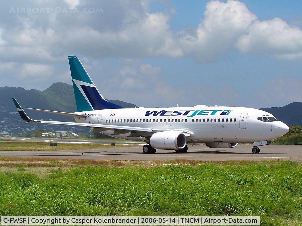 C-FWSF, 2003 Boeing 737-7CT C/N 32758, Westjet