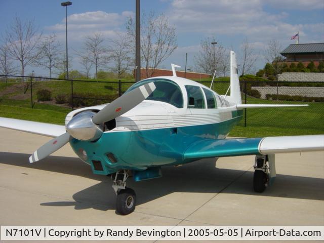 N7101V, 1974 Mooney M20C Ranger C/N 20-0025, 1974 Mooney M20C Ranger N7101V