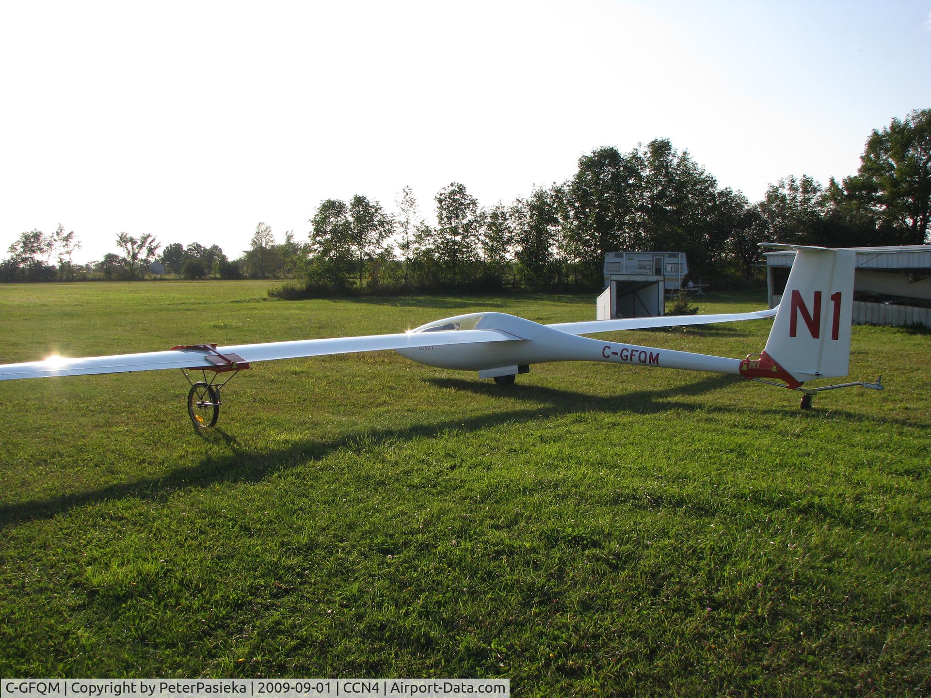 C-GFQM, 2000 Marian Nowak EGRET C/N MN 2, Homebuilt glider