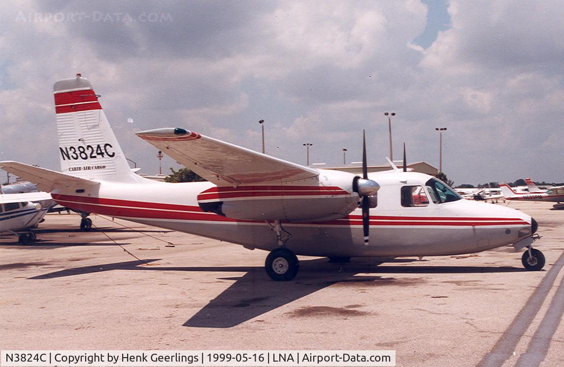 N3824C, 1959 Aero Commander 500 C/N 697, Carib-Air Cargo