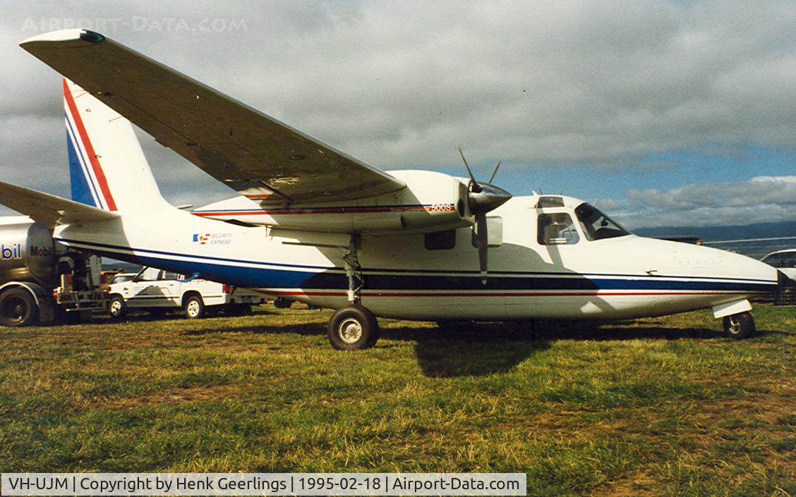 VH-UJM, 1973 Aero Commander 500S Shrike Commander Shrike Commander C/N 3117, Skyrace Tasmania , Valley Field , Tasmania