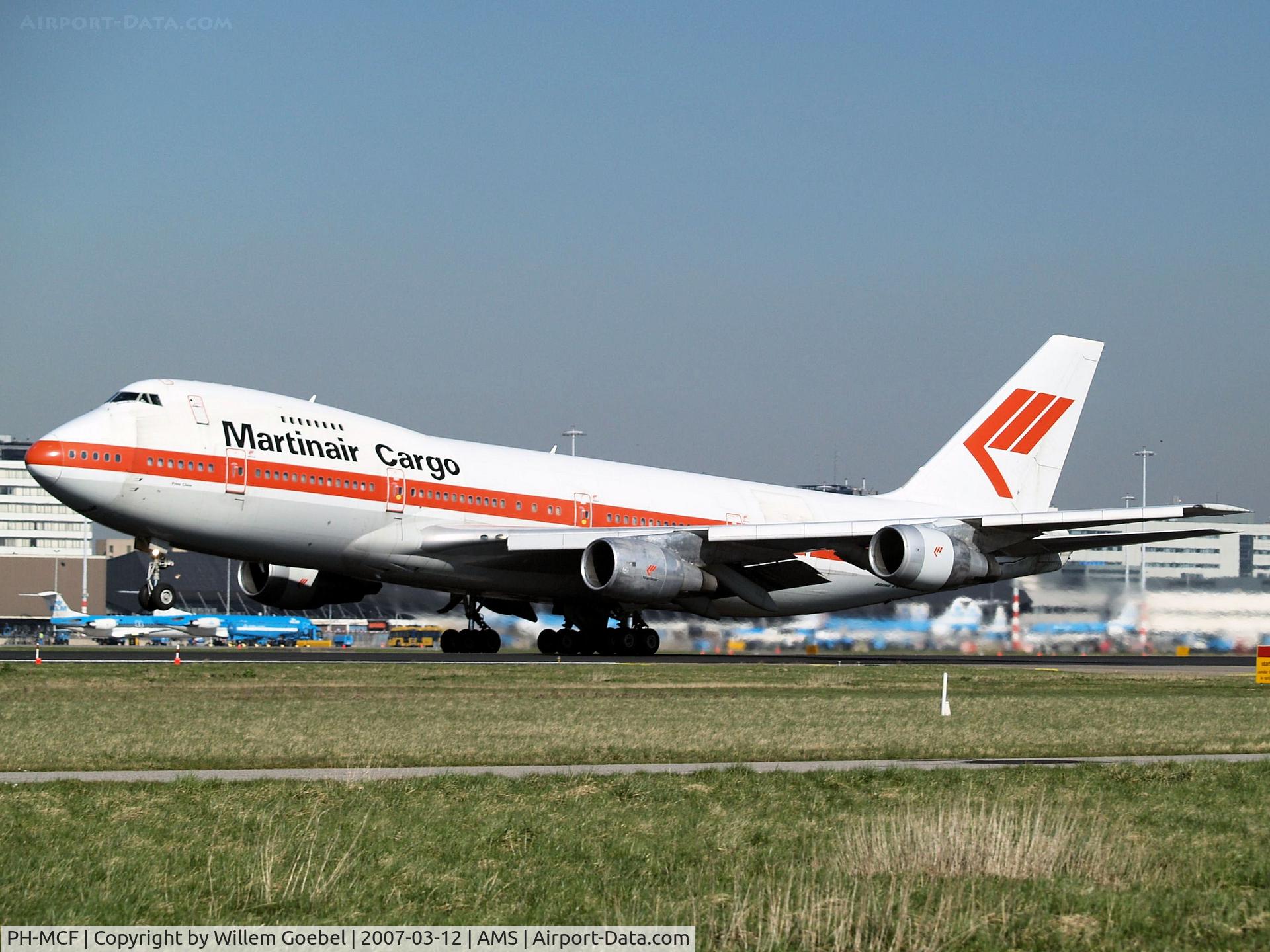 PH-MCF, 1988 Boeing 747-21AC C/N 24134, Take off from Amsterdam Airport on runway 24