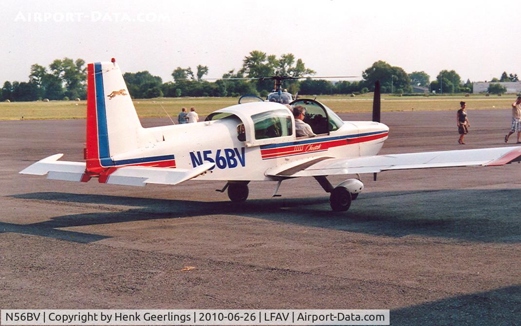 N56BV, 1978 Gulfstream American AA-5A Cheetah Cheetah C/N AA5A0719, Valencienne - Denain Airport