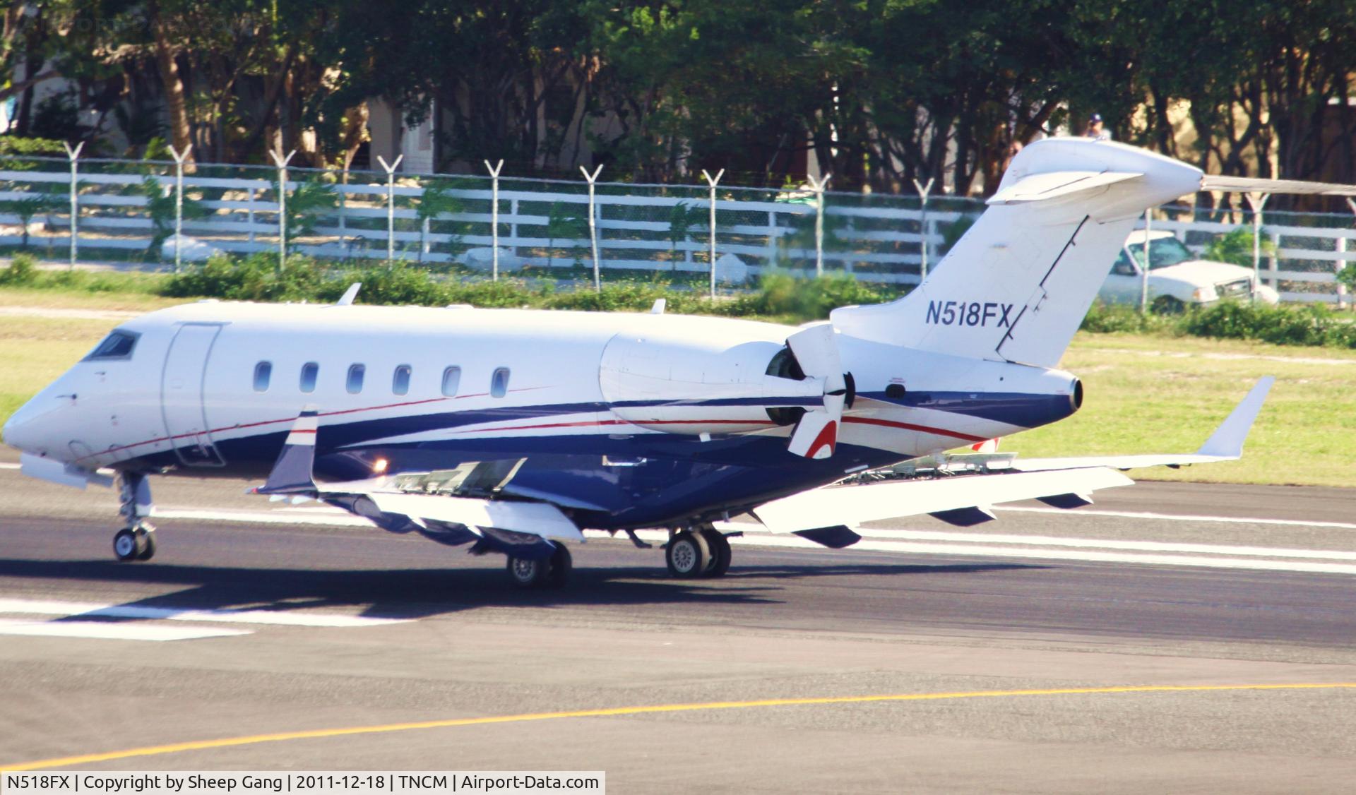 N518FX, 2005 Bombardier Challenger 300 (BD-100-1A10) C/N 20046, N518FX