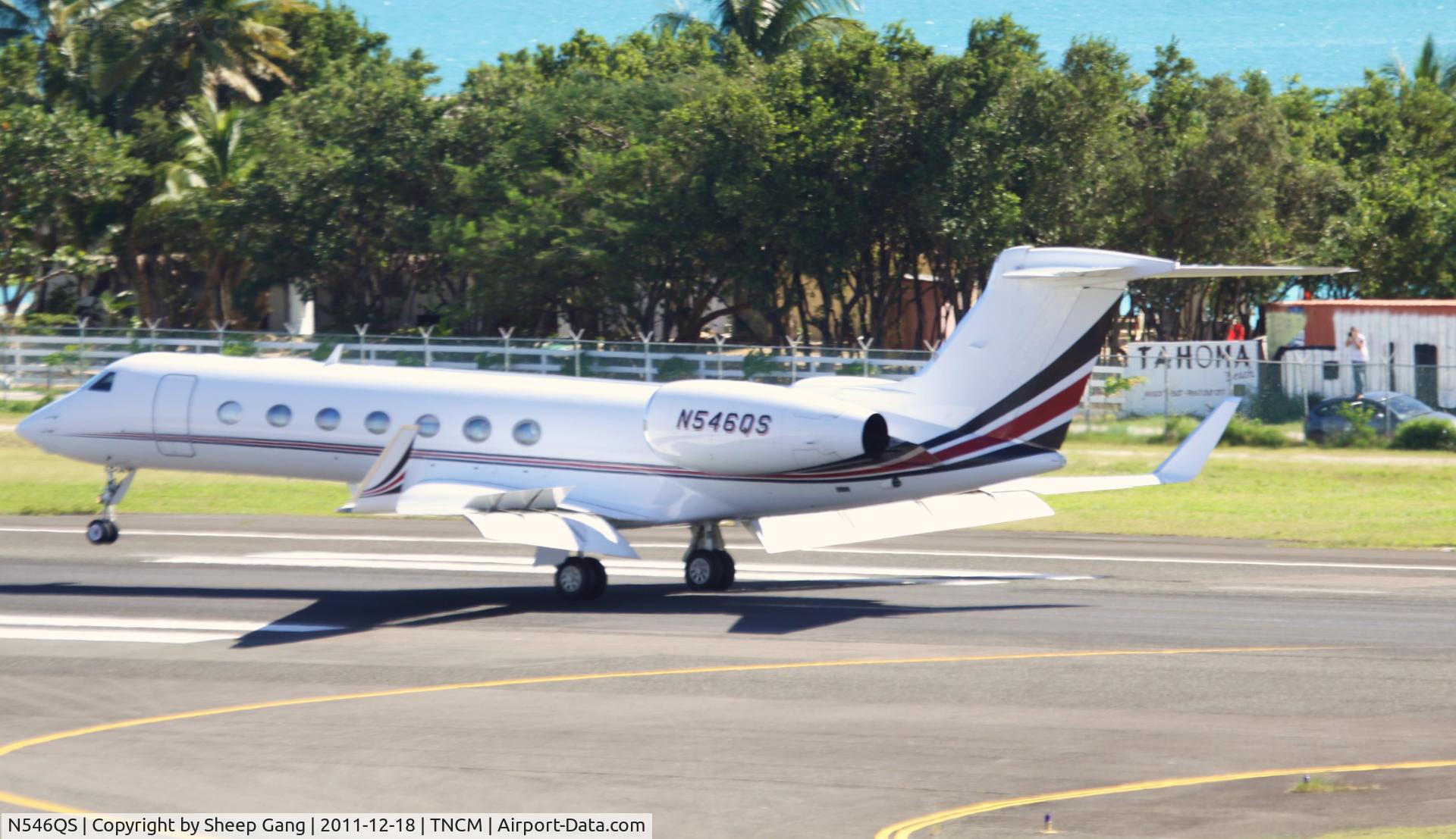 N546QS, 2008 Gulfstream Aerospace GV-SP (G550) C/N 5190, N546QS