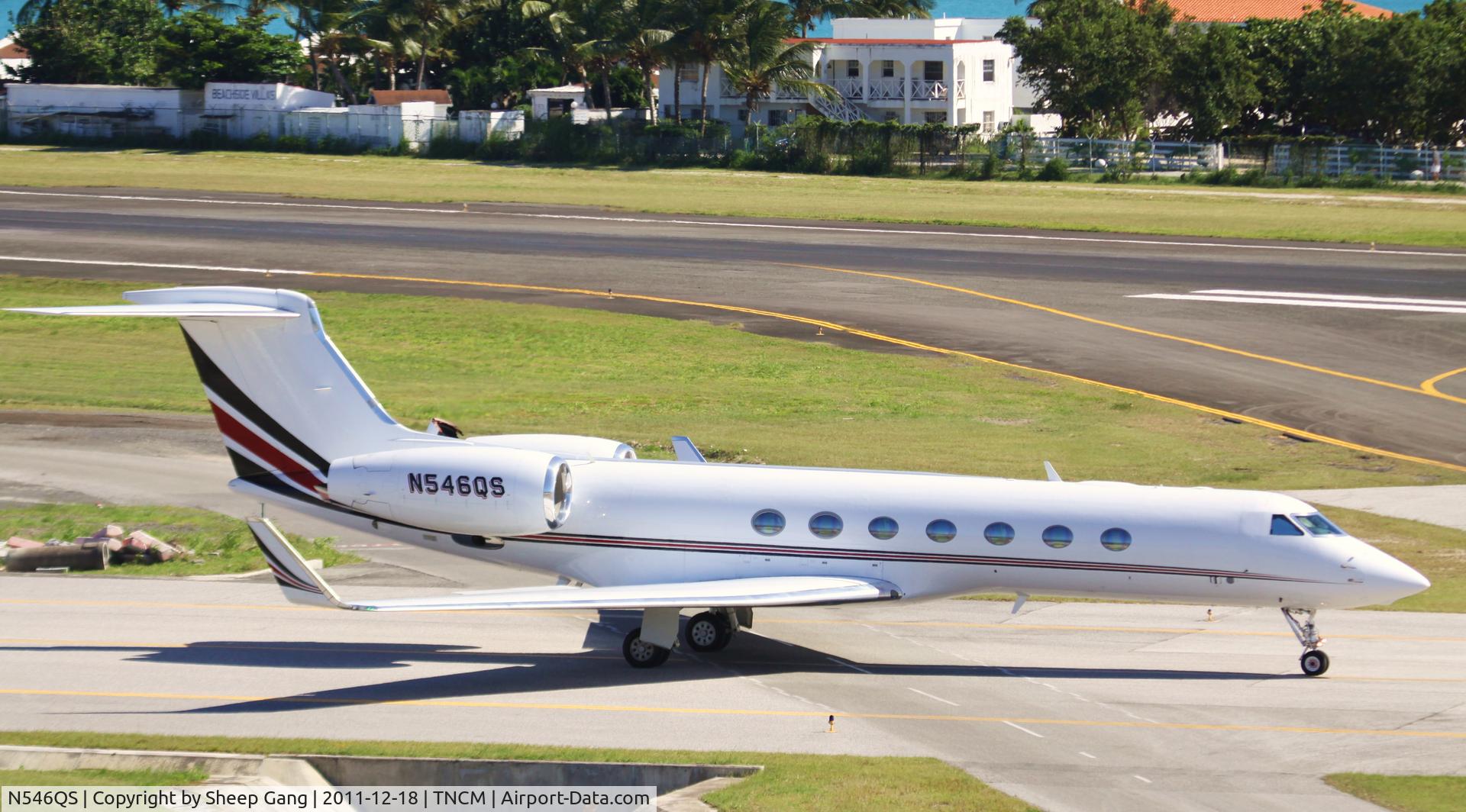 N546QS, 2008 Gulfstream Aerospace GV-SP (G550) C/N 5190, N546QS