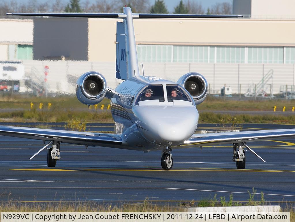 N929VC, 2007 Cessna 525A CitationJet CJ2+ C/N 525A0353, DECIT INC