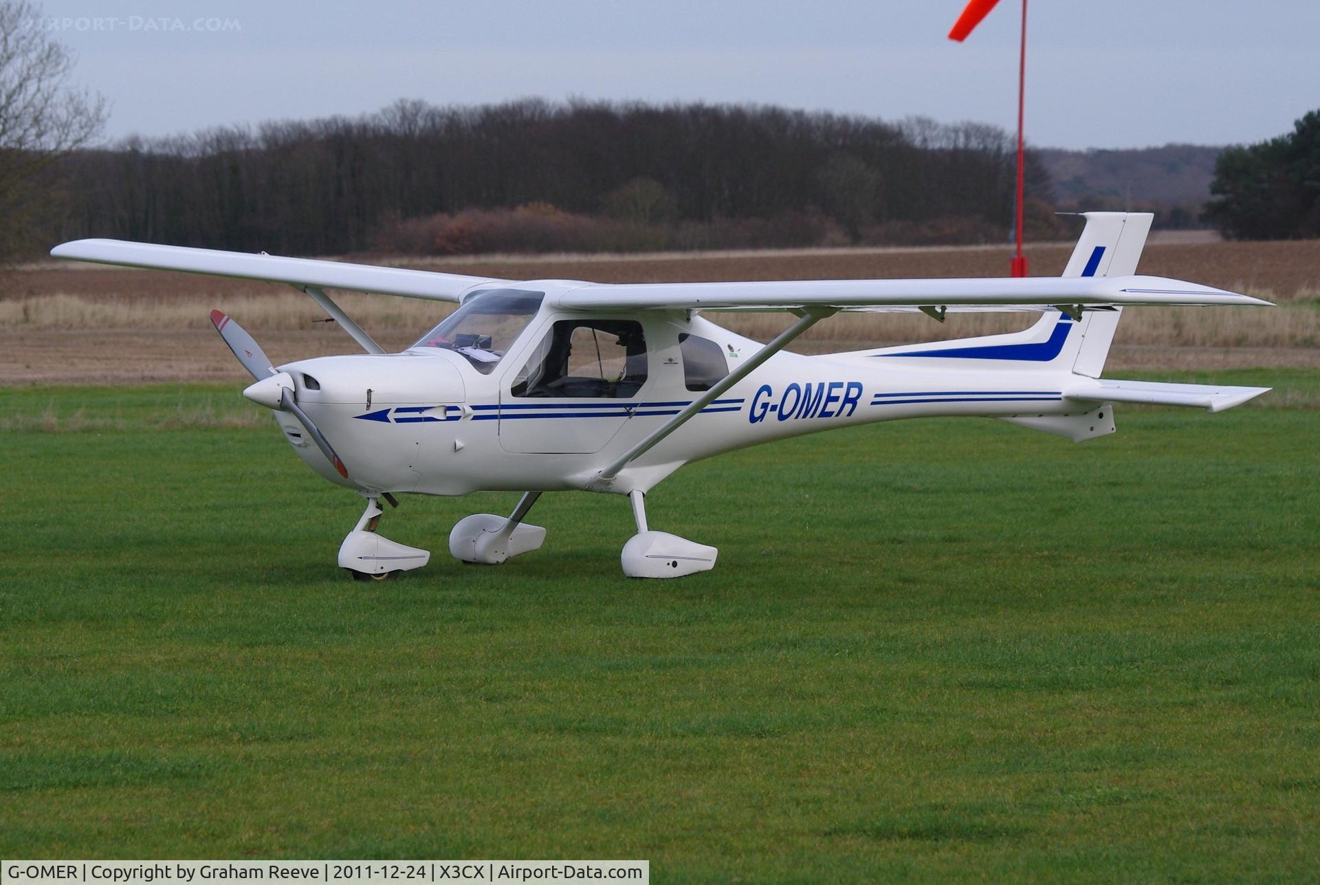 G-OMER, 2002 Jabiru UL-450 C/N PFA 274A-13823, Parked at Northrepps.