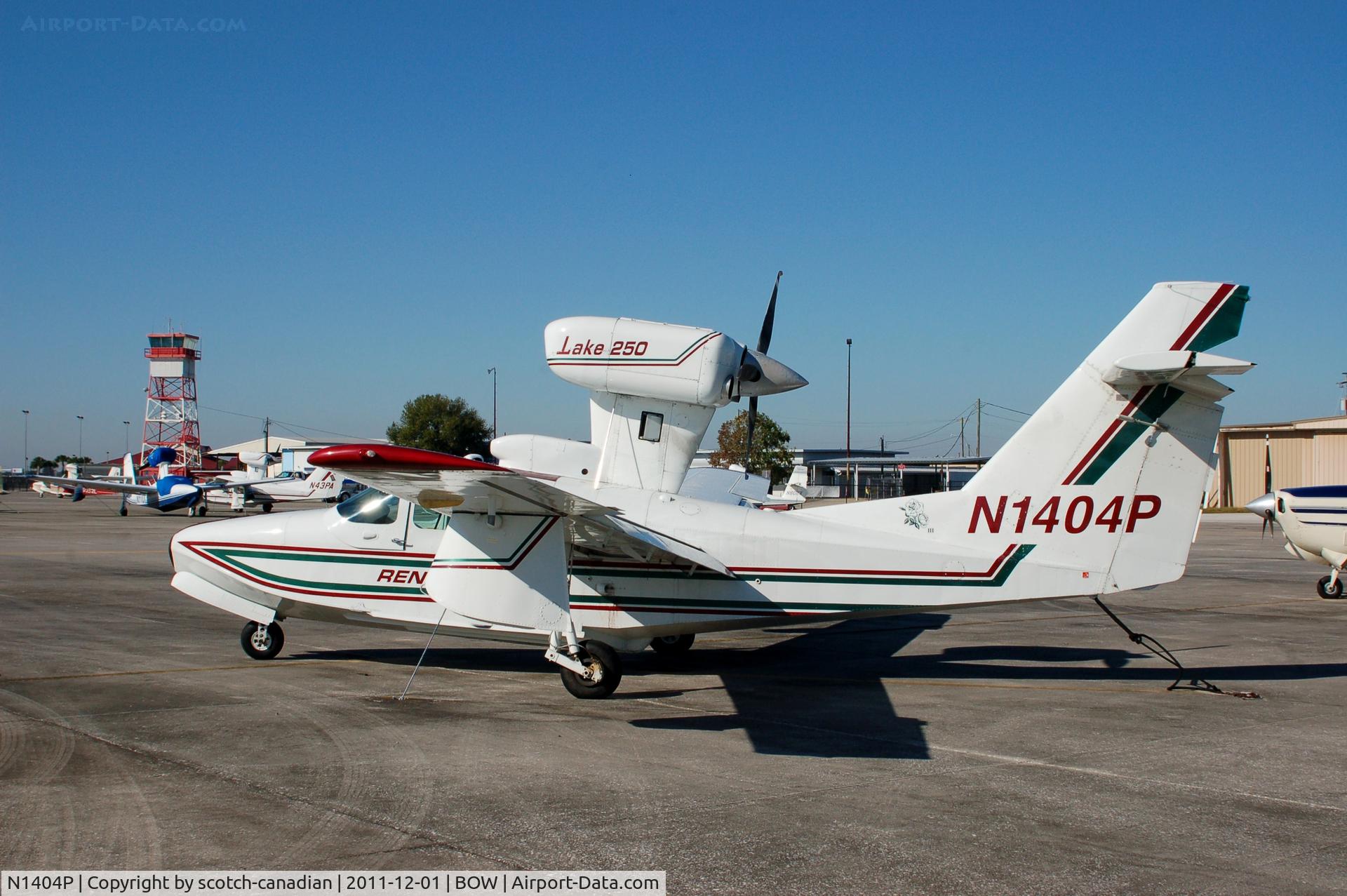 N1404P, 1986 Aerofab Inc Lake LA-250 C/N 42, 1986 Aerofab Inc. Lake LA-250 N1404P at Bartow Municipal Airport, Bartow, FL