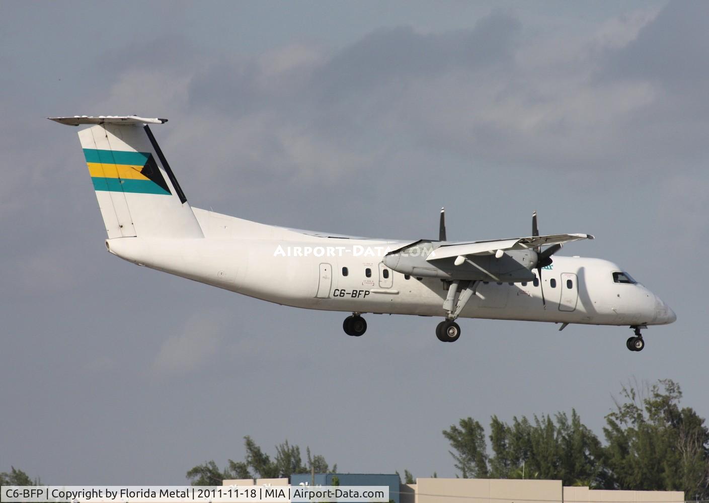 C6-BFP, 1991 De Havilland Canada DHC-8-314 Dash 8 C/N 309, Bahamas Dash 8
