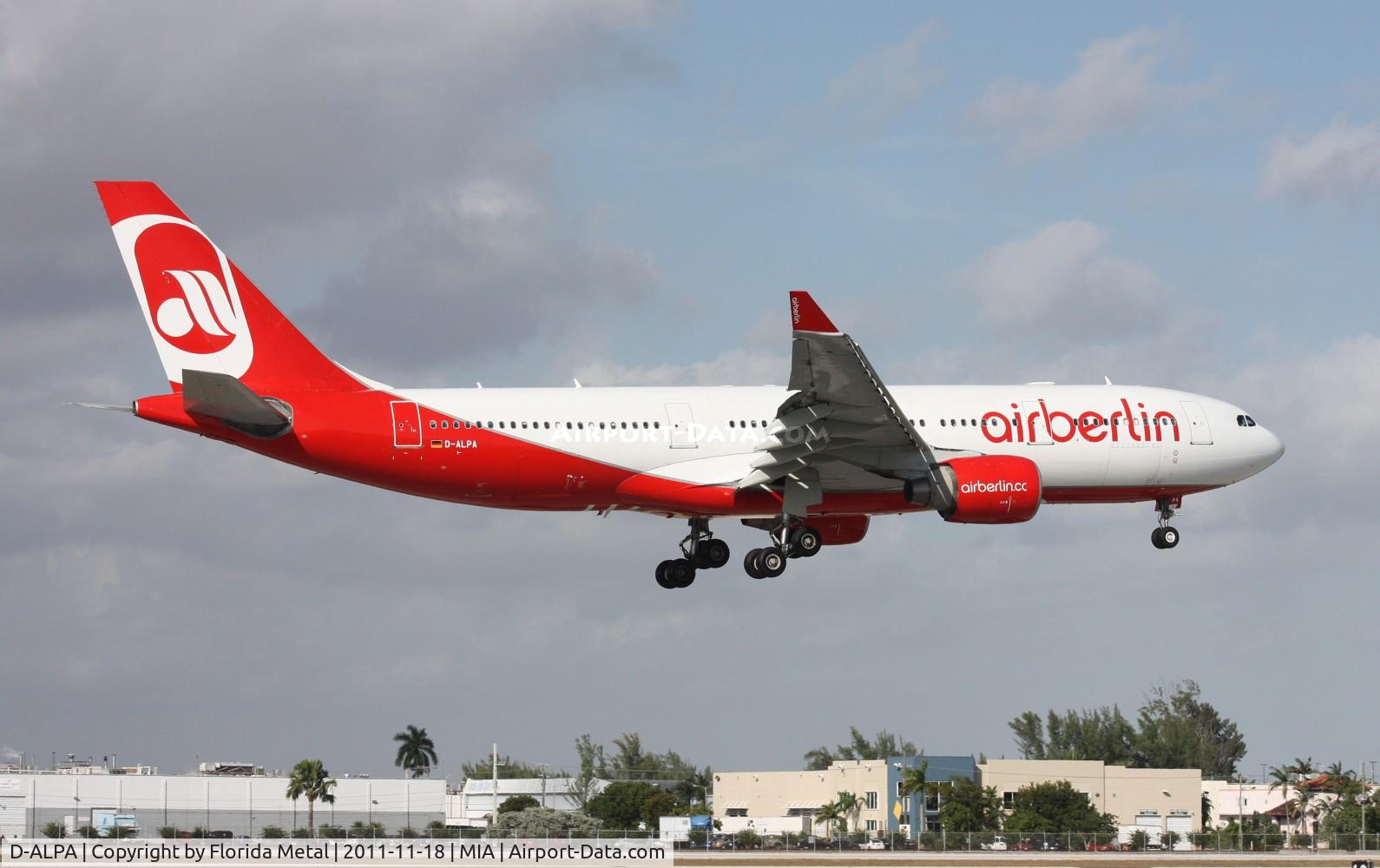 D-ALPA, 2001 Airbus A330-223 C/N 403, Even the A330 is too big and too close for a 90 degree side shot at El Dorado