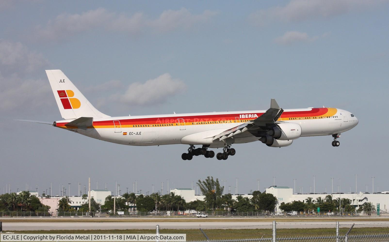 EC-JLE, 2005 Airbus A340-642 C/N 702, This plane is about 16 ft longer than a 747-400