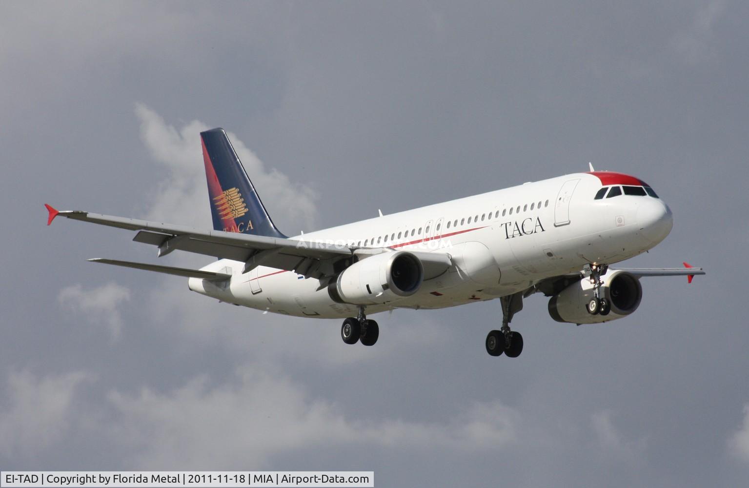 EI-TAD, 2000 Airbus A320-233 C/N 1334, Taca A320