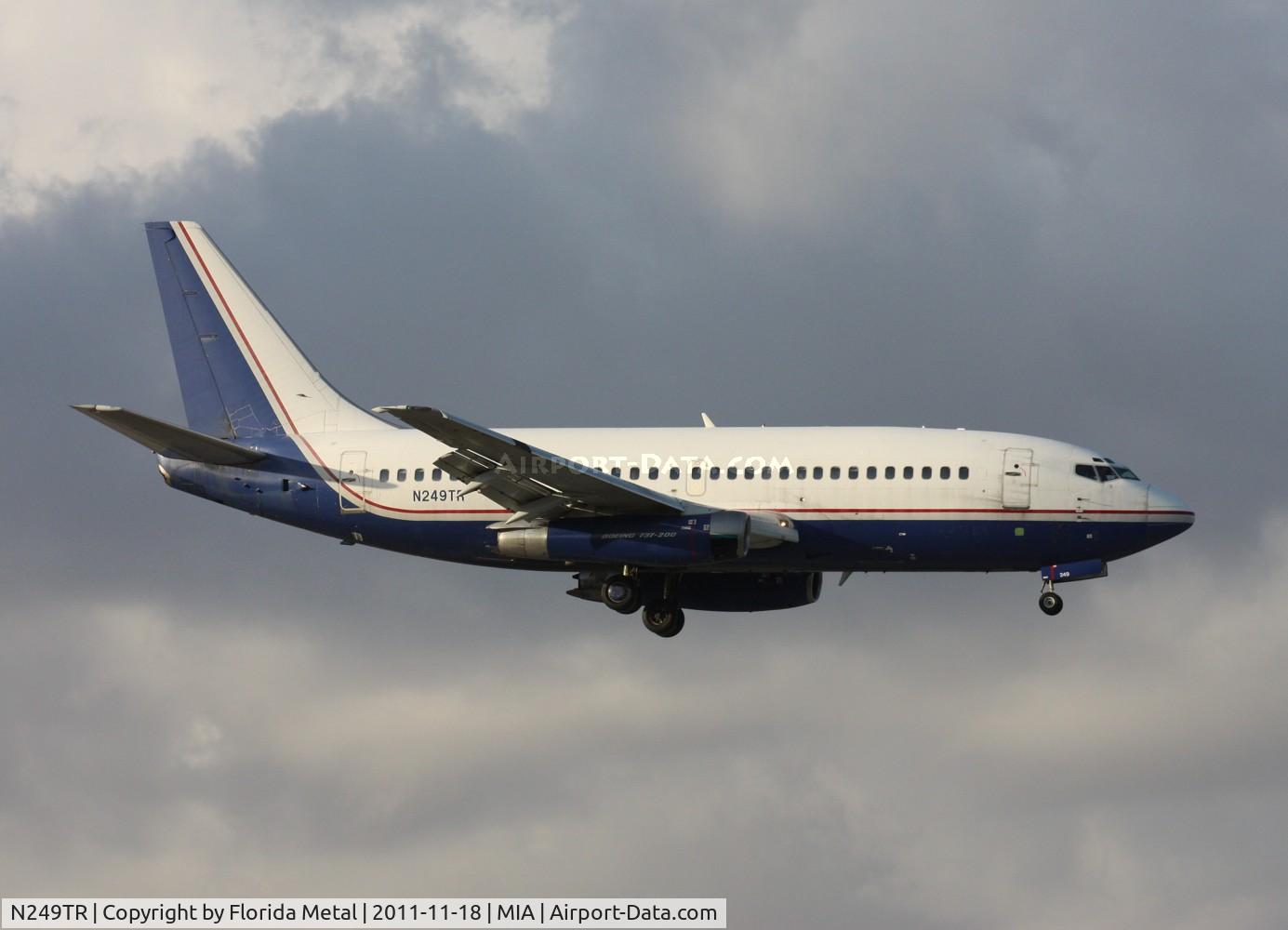 N249TR, 1981 Boeing 737-2K5 C/N 22598, Sky King 737-200 arriving on Runway 9 from Havana Cuba